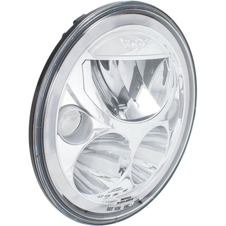 Photo of Single 7" Round VX Headlight (with Low-High-Halo) by Vision X Off-Road - Premium LED Headlight for UTVs / Side by Sides
