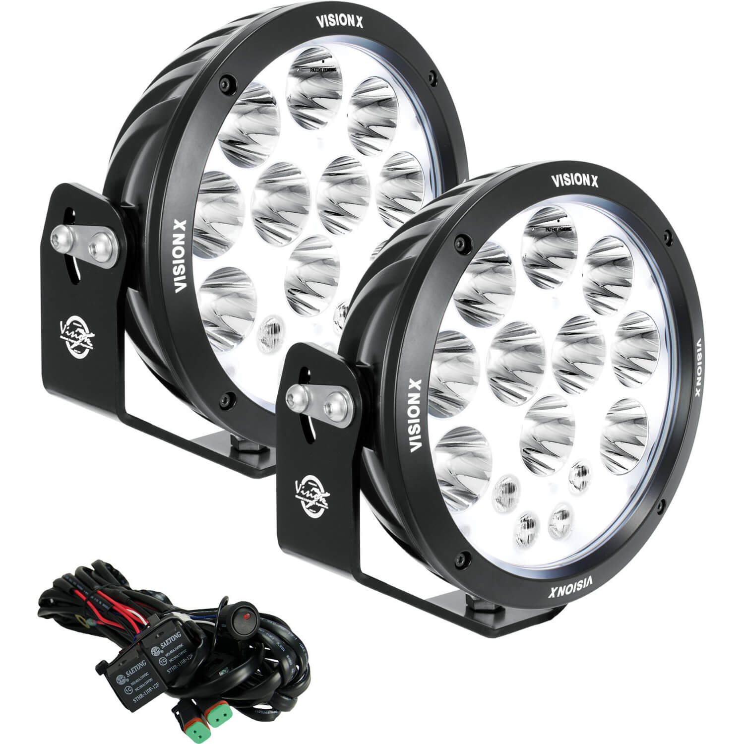 Photo of 8.7" ADV Light Cannon Kit by Vision X Off-Road - Premium Light Pods for UTVs / Side by Sides