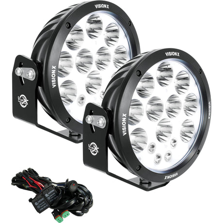 Photo of 8.7" ADV Light Cannon Kit by Vision X Off-Road - Premium Light Pods for UTVs / Side by Sides