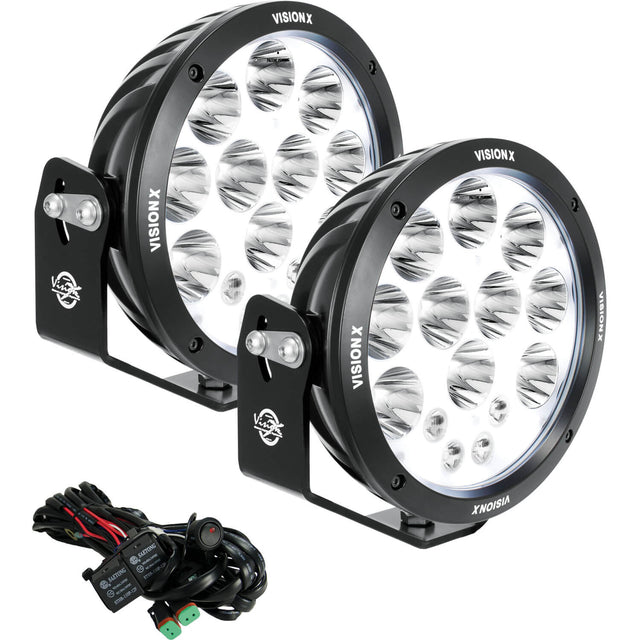 Photo of 8.7" ADV Light Cannon Kit by Vision X Off-Road - Premium Light Pods for UTVs / Side by Sides