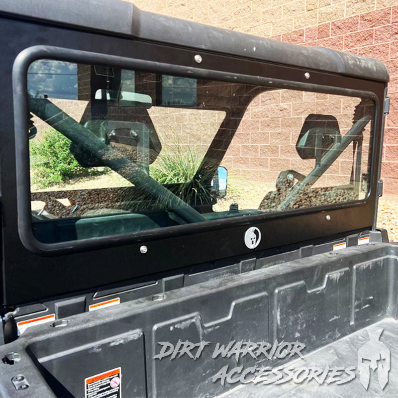 Photo of Dirt Warrior Accessories - CF MOTO U Force 1000 Rear Windshield 2019+ by Dirt Warrior Accessories - Premium WINDSHIELD for UTVs / Side by Sides