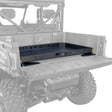 DRT aluminum bed drawer installed in the cargo bed of a CFMOTO UFORCE U10 XL