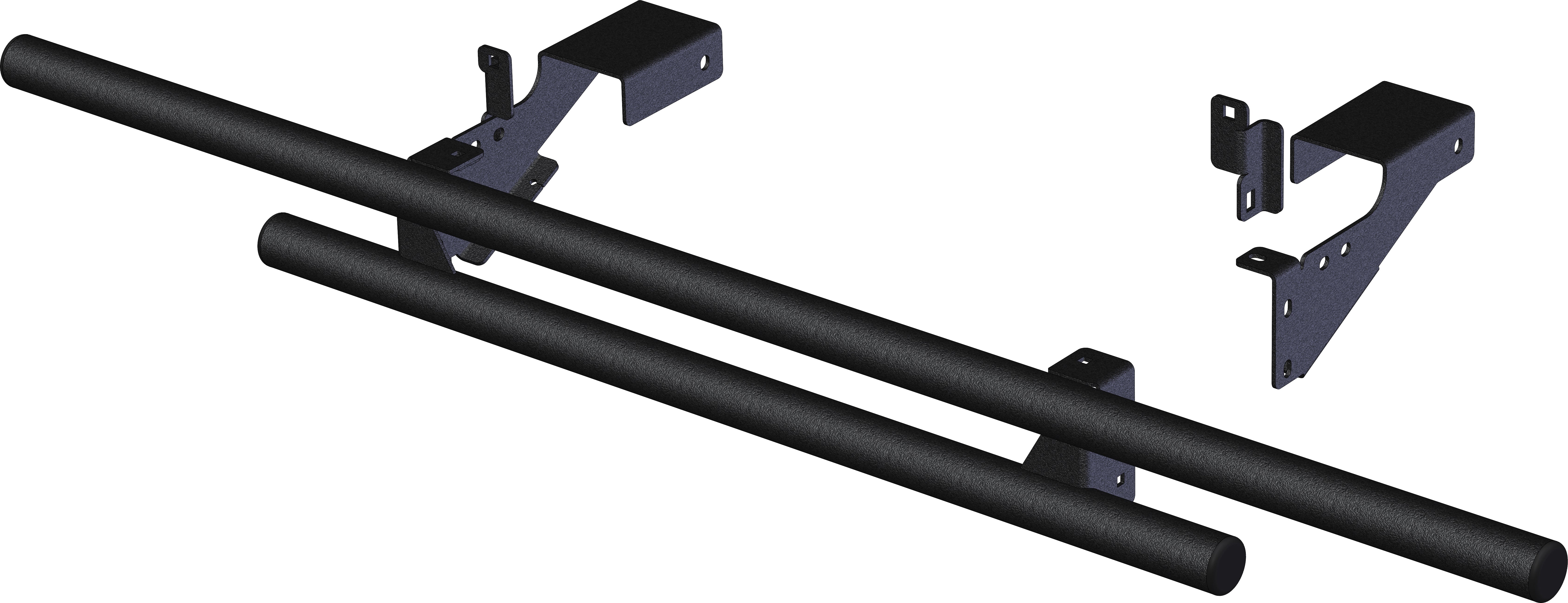 Photo of REAR BUMPER BLACK POL by KFI - Premium Body for UTVs / Side by Sides