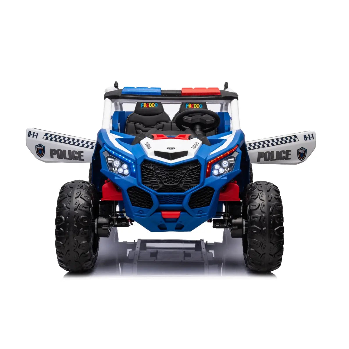 Photo of 24V Freddo Storm Police UTV 2 Seater by Freddo Toys - Premium Electric Kids Cars for UTVs / Side by Sides