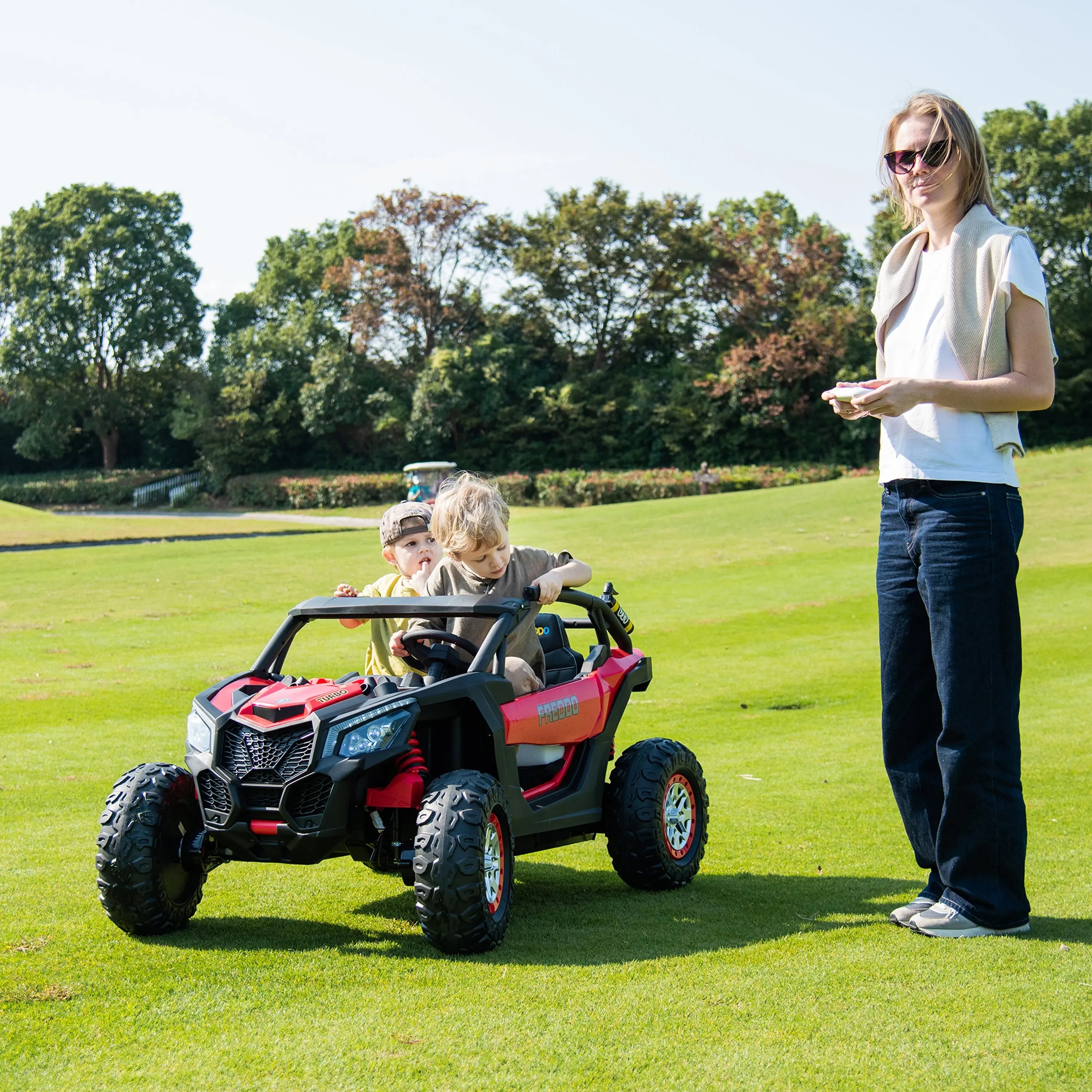 Photo of 24V 4x4 Freddo Storm UTV 2 Seater by Freddo Toys - Premium Electric Kids Cars for UTVs / Side by Sides