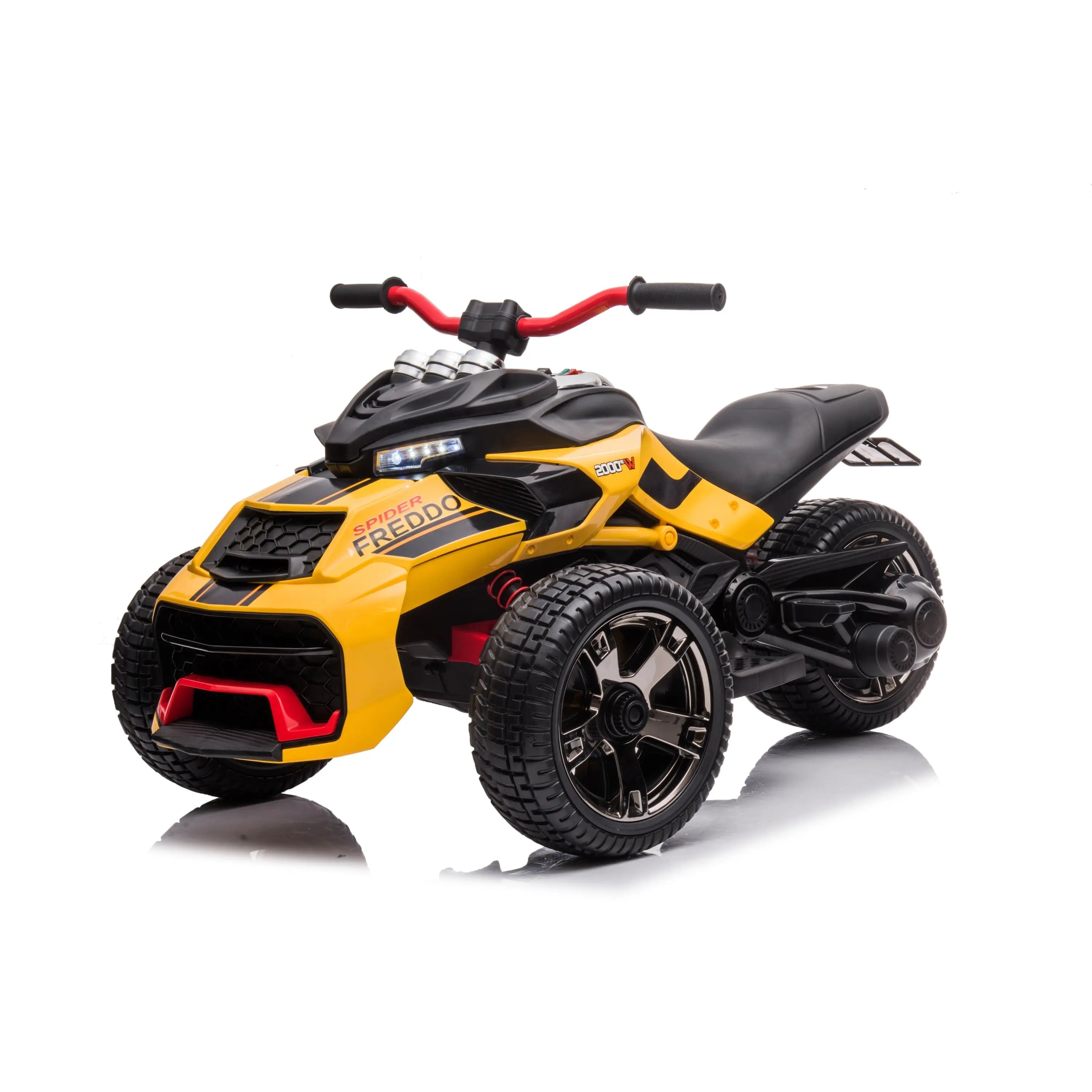 Photo of 24V Freddo Spider 2 Seater Ride-On 3 Wheel Motorcycle by Freddo Toys - Premium Ride On Cars for UTVs / Side by Sides