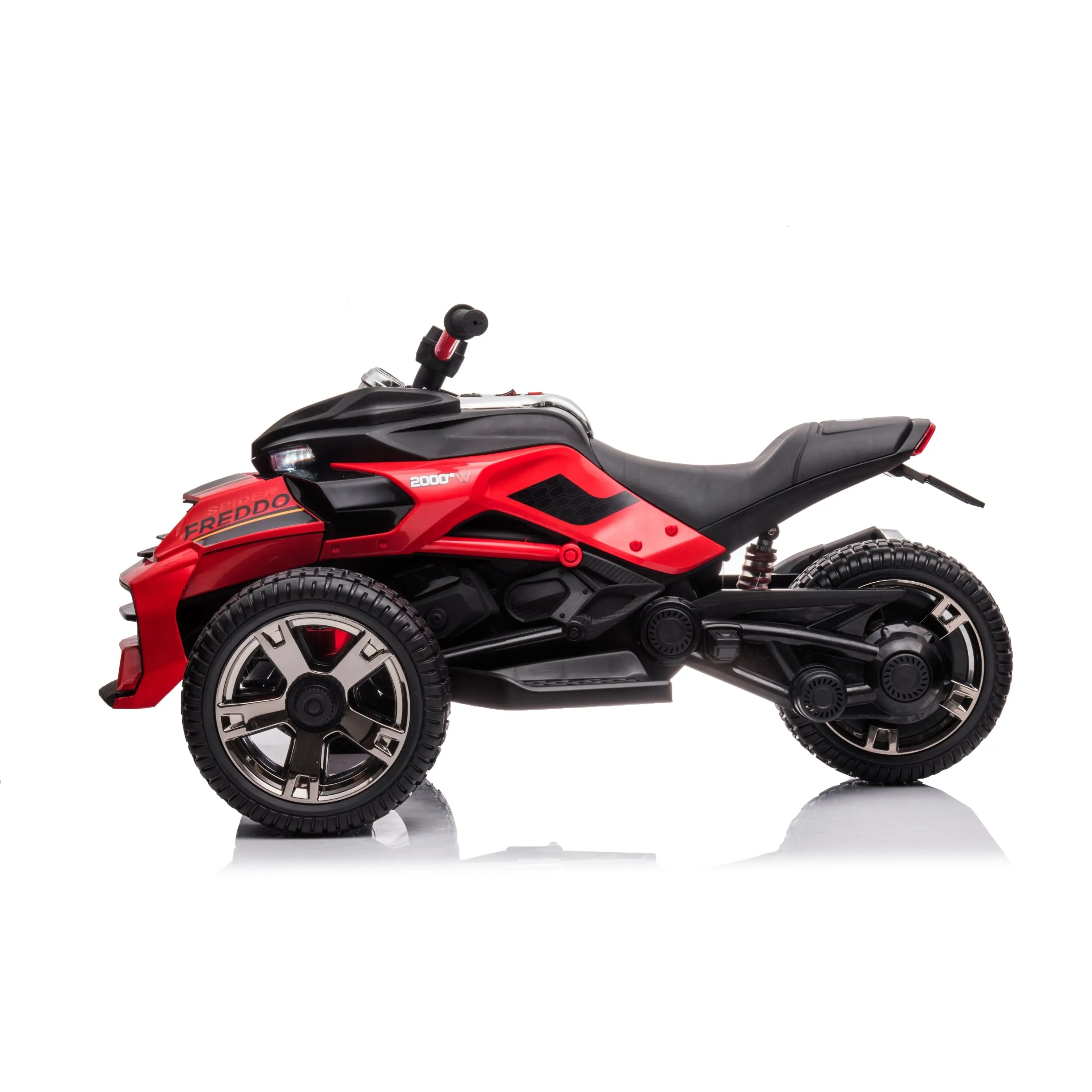 Photo of 24V Freddo Spider 2 Seater Ride-On 3 Wheel Motorcycle by Freddo Toys - Premium Ride On Cars for UTVs / Side by Sides