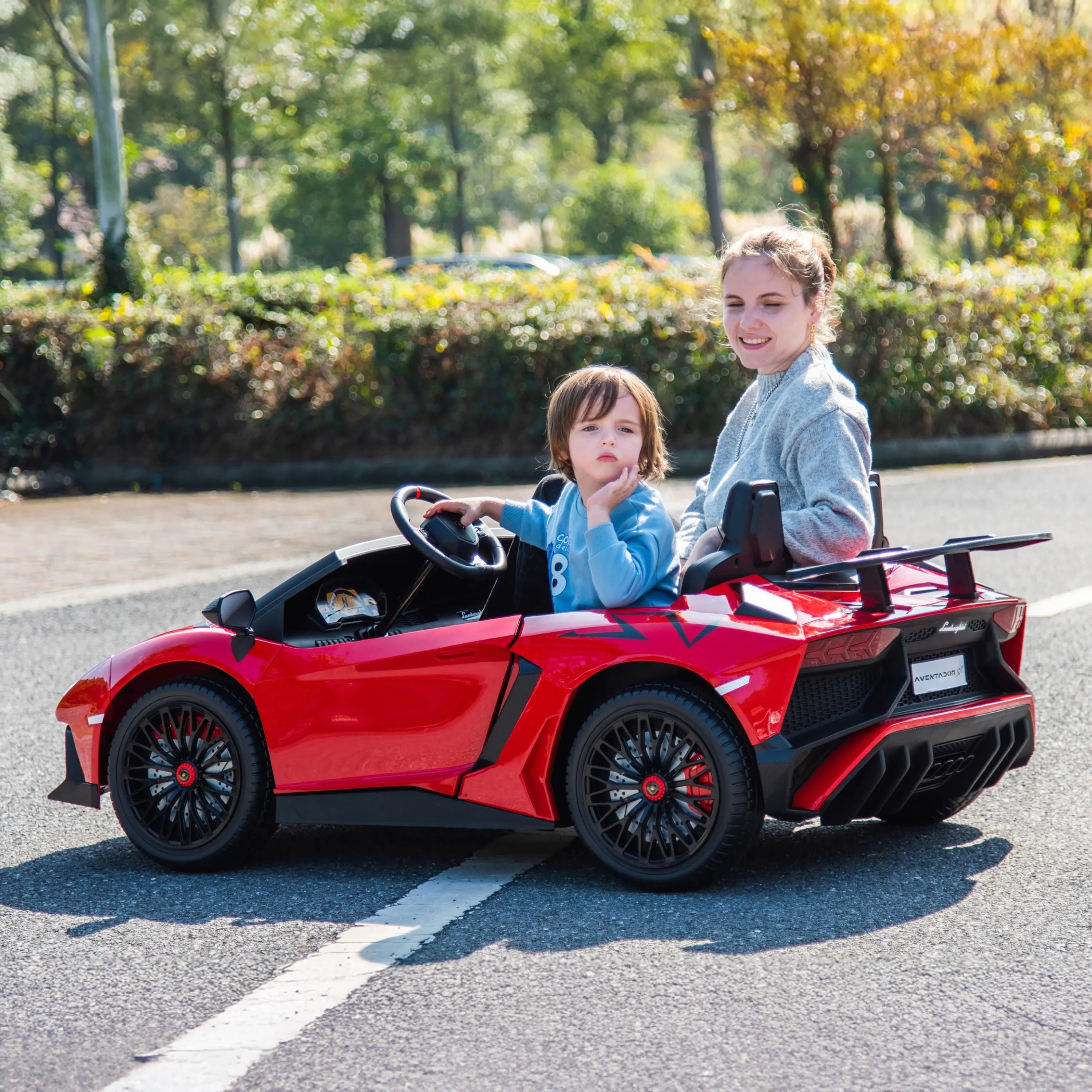 Photo of 24V Lamborghini Aventador 2 Seater Ride On Car for Kids: Advanced Brushless Motor & Differential for High-Octane Fun by Freddo Toys - Premium Electric Kids Cars for UTVs / Side by Sides