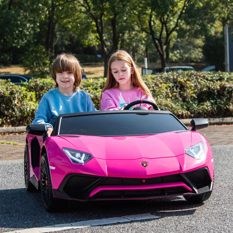 Photo of 24V Lamborghini Aventador 2 Seater Ride On Car for Kids: Advanced Brushless Motor & Differential for High-Octane Fun by Freddo Toys - Premium Electric Kids Cars for UTVs / Side by Sides