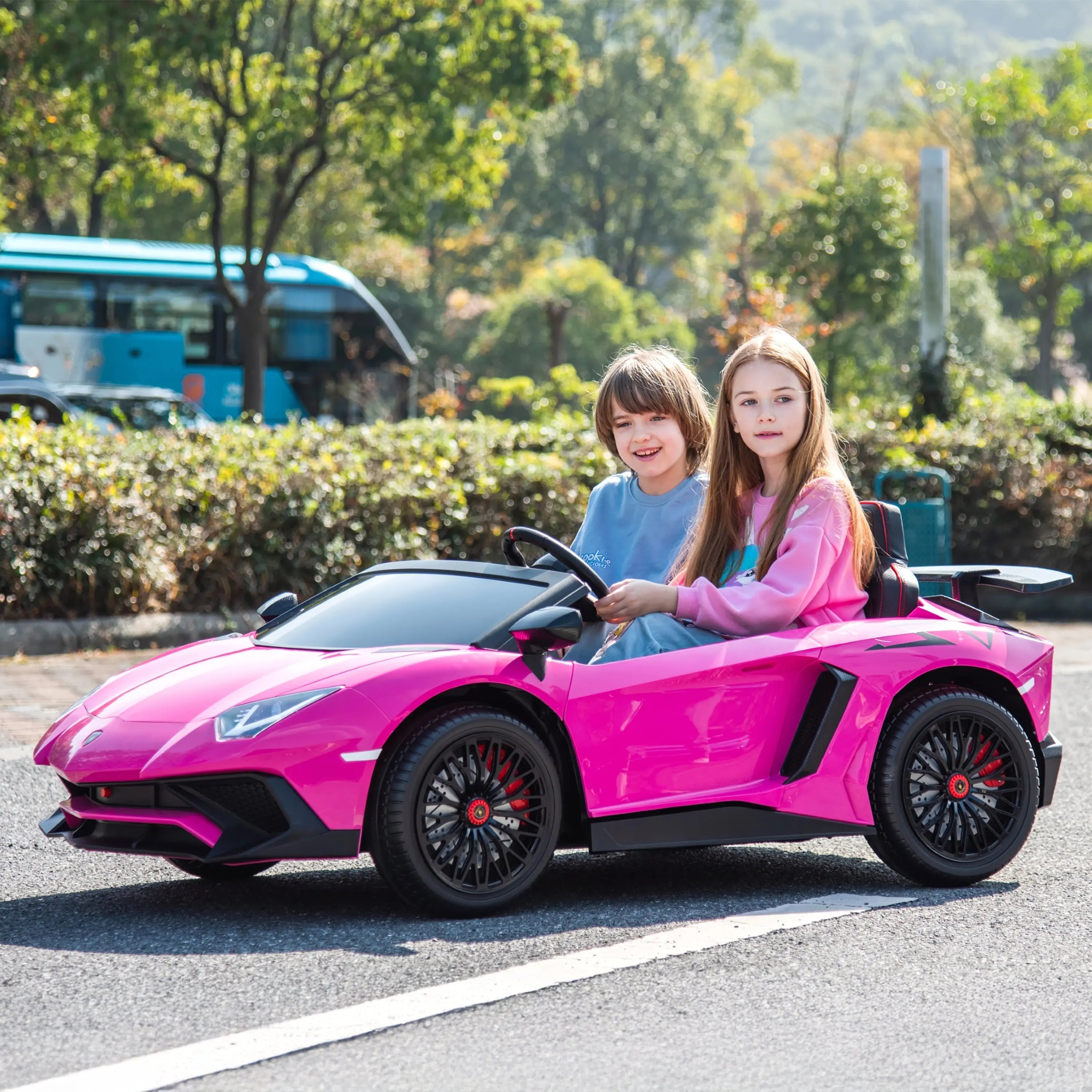 Photo of 24V Lamborghini Aventador 2 Seater Ride On Car for Kids: Advanced Brushless Motor & Differential for High-Octane Fun by Freddo Toys - Premium Electric Kids Cars for UTVs / Side by Sides