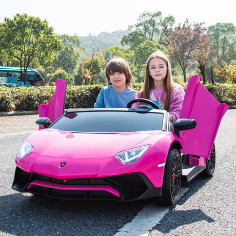 Photo of 24V Lamborghini Aventador 2 Seater Ride On Car for Kids: Advanced Brushless Motor & Differential for High-Octane Fun by Freddo Toys - Premium Electric Kids Cars for UTVs / Side by Sides