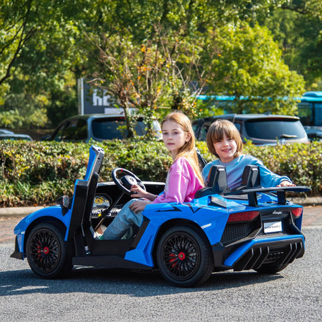 Photo of 24V Lamborghini Aventador 2 Seater Ride On Car for Kids: Advanced Brushless Motor & Differential for High-Octane Fun by Freddo Toys - Premium Electric Kids Cars for UTVs / Side by Sides
