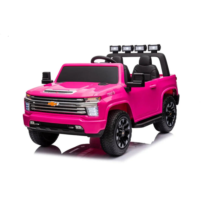 Photo of 24V 4x4 Chevrolet Silverado 2 Seater Ride on Truck by Freddo Toys - Premium Electric Kids Cars for UTVs / Side by Sides
