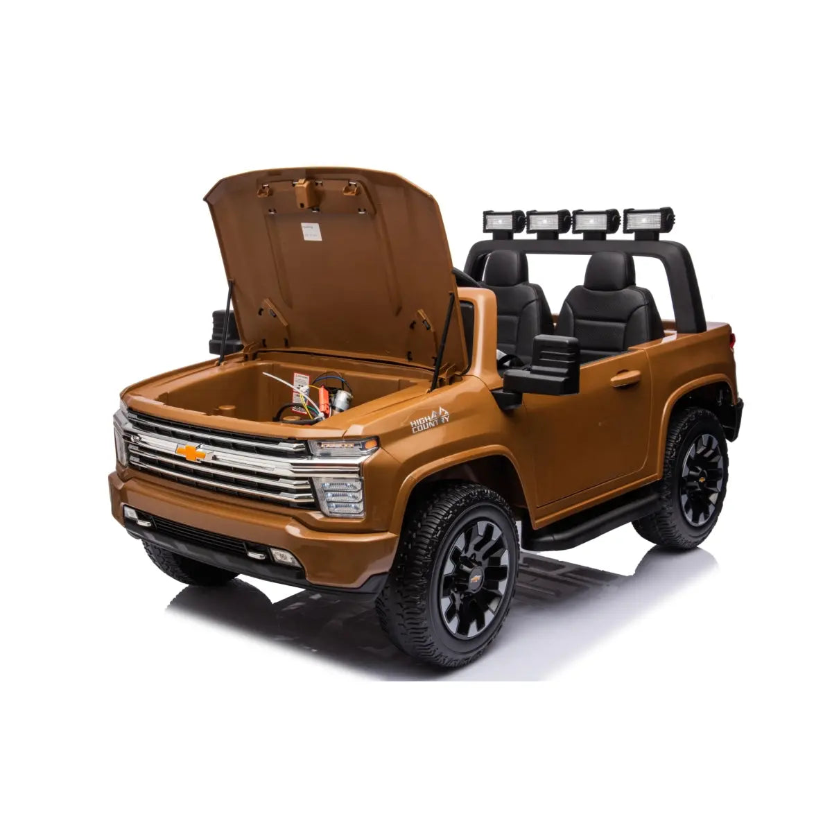 Photo of 24V 4x4 Chevrolet Silverado 2 Seater Ride on Truck by Freddo Toys - Premium Electric Kids Cars for UTVs / Side by Sides