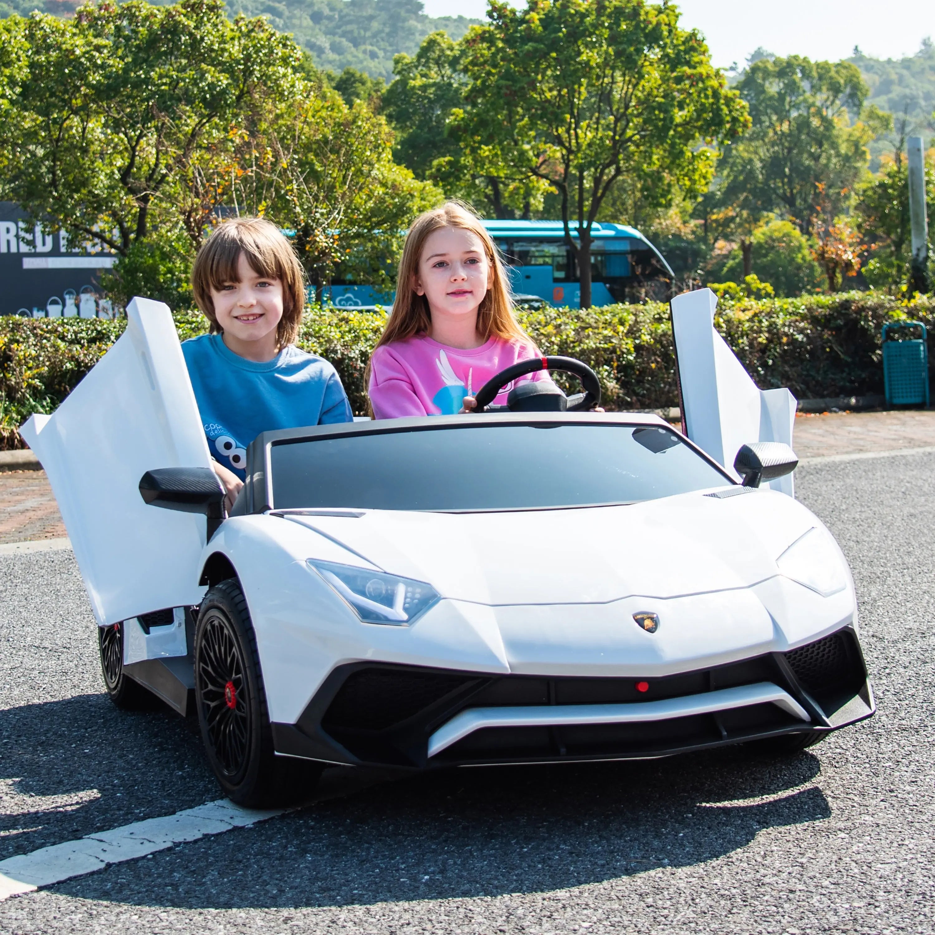 Photo of 24V Lamborghini Aventador 2 Seater Ride On Car for Kids: Advanced Brushless Motor & Differential for High-Octane Fun by Freddo Toys - Premium Electric Kids Cars for UTVs / Side by Sides
