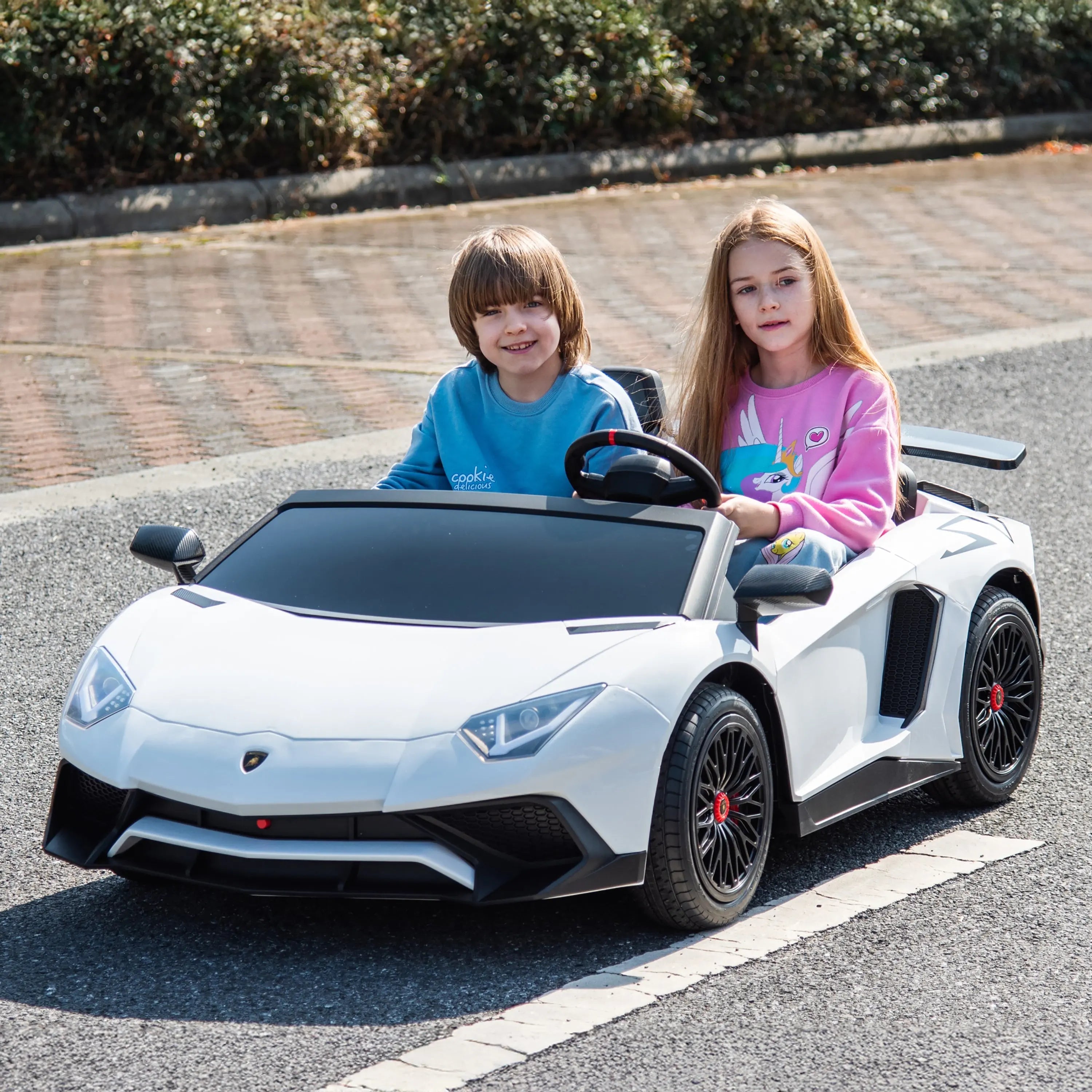 Photo of 24V Lamborghini Aventador 2 Seater Ride On Car for Kids: Advanced Brushless Motor & Differential for High-Octane Fun by Freddo Toys - Premium Electric Kids Cars for UTVs / Side by Sides