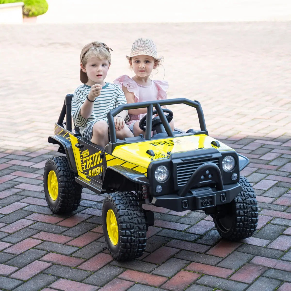 Photo of 24V Jeep Freddo Raider 2 Seater Ride On by Freddo Toys - Premium Electric Kids Cars for UTVs / Side by Sides
