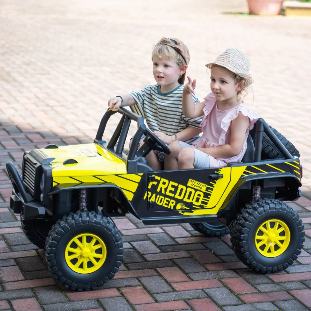 Photo of 24V Jeep Freddo Raider 2 Seater Ride On by Freddo Toys - Premium Electric Kids Cars for UTVs / Side by Sides