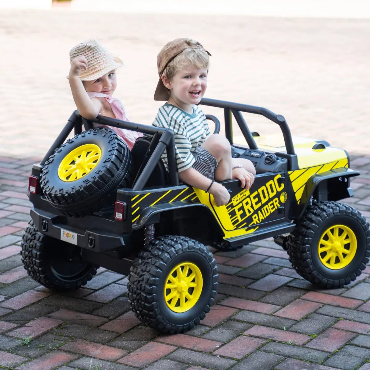 Photo of 24V Jeep Freddo Raider 2 Seater Ride On by Freddo Toys - Premium Electric Kids Cars for UTVs / Side by Sides