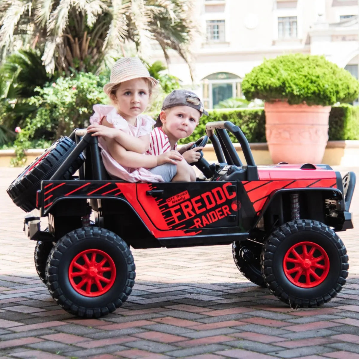 Photo of 24V Jeep Freddo Raider 2 Seater Ride On by Freddo Toys - Premium Electric Kids Cars for UTVs / Side by Sides