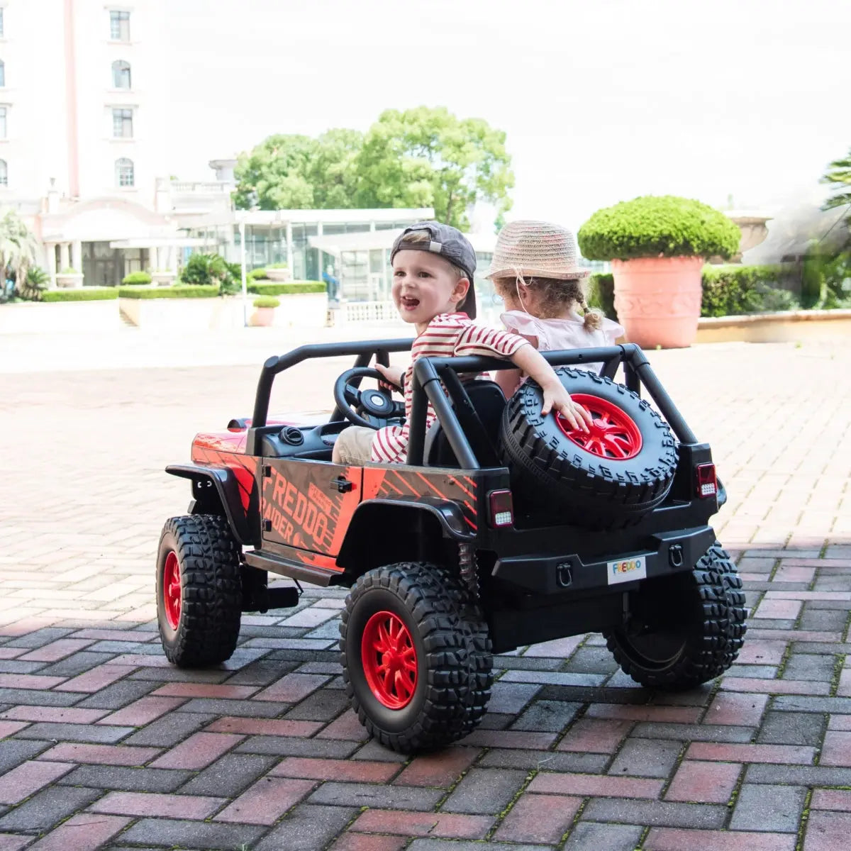 Photo of 24V Jeep Freddo Raider 2 Seater Ride On by Freddo Toys - Premium Electric Kids Cars for UTVs / Side by Sides