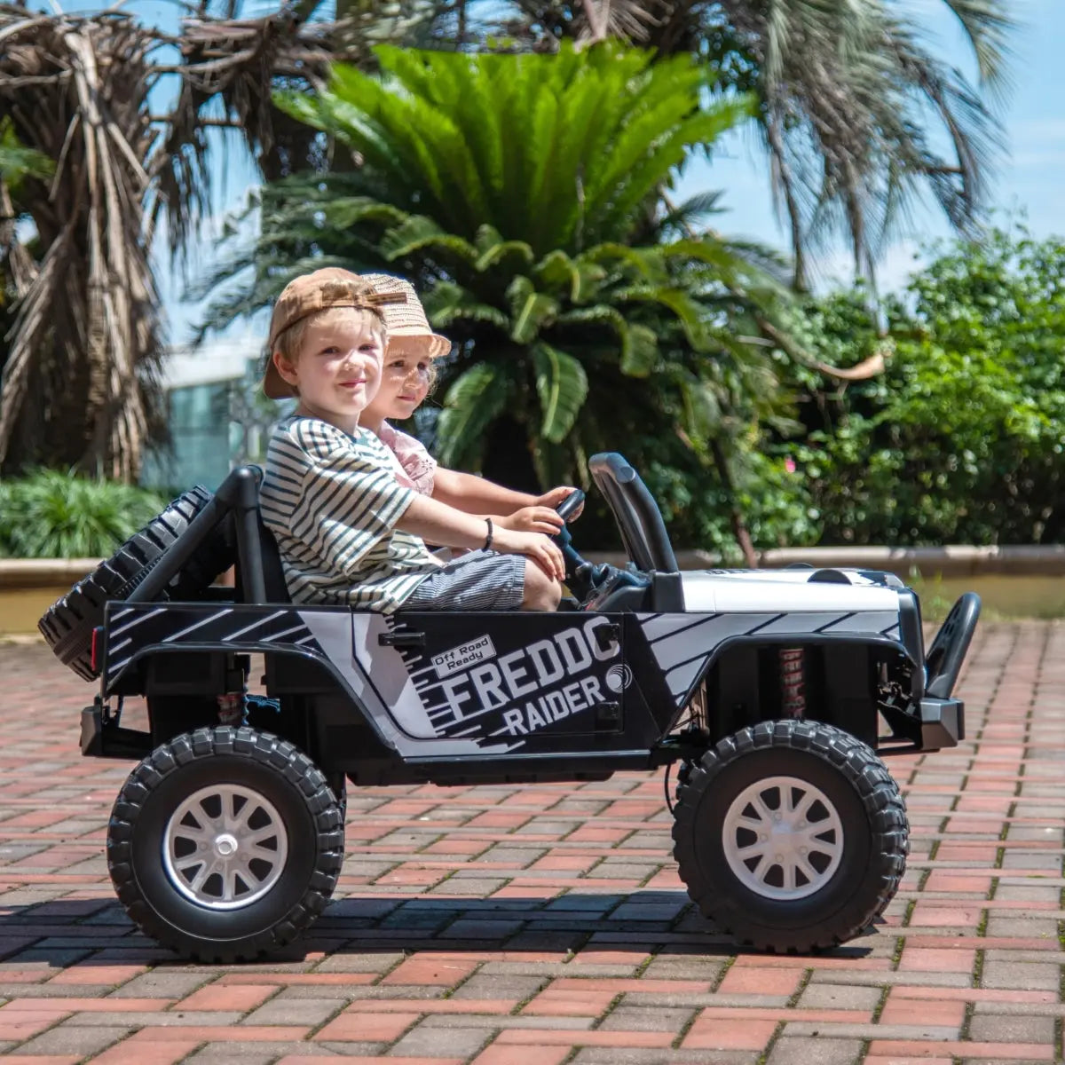 Photo of 24V Jeep Freddo Raider 2 Seater Ride On by Freddo Toys - Premium Electric Kids Cars for UTVs / Side by Sides