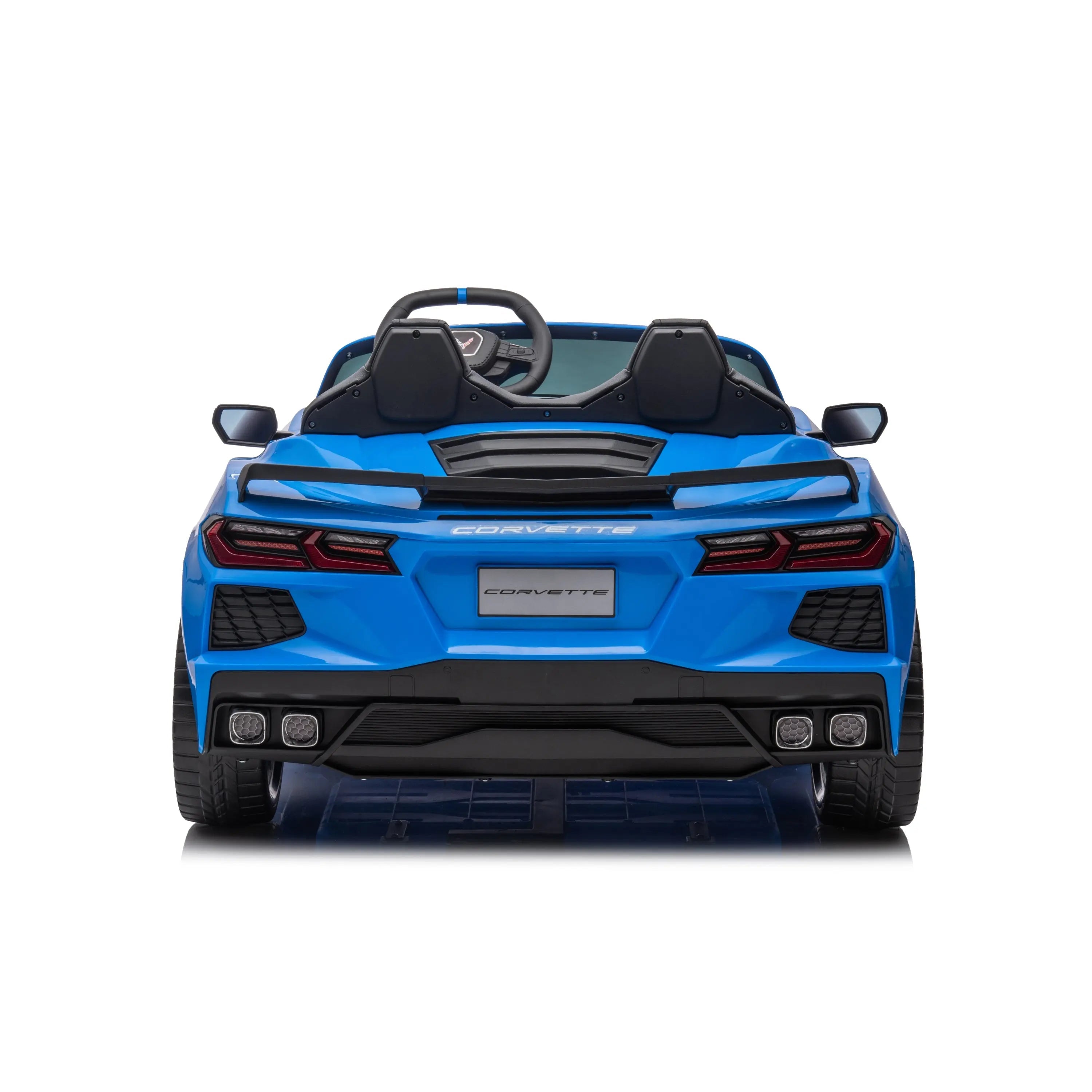 Photo of 24V Chevrolet Corvette C8 2 Seater Ride on Car by Freddo Toys - Premium Electric Kids Cars for UTVs / Side by Sides