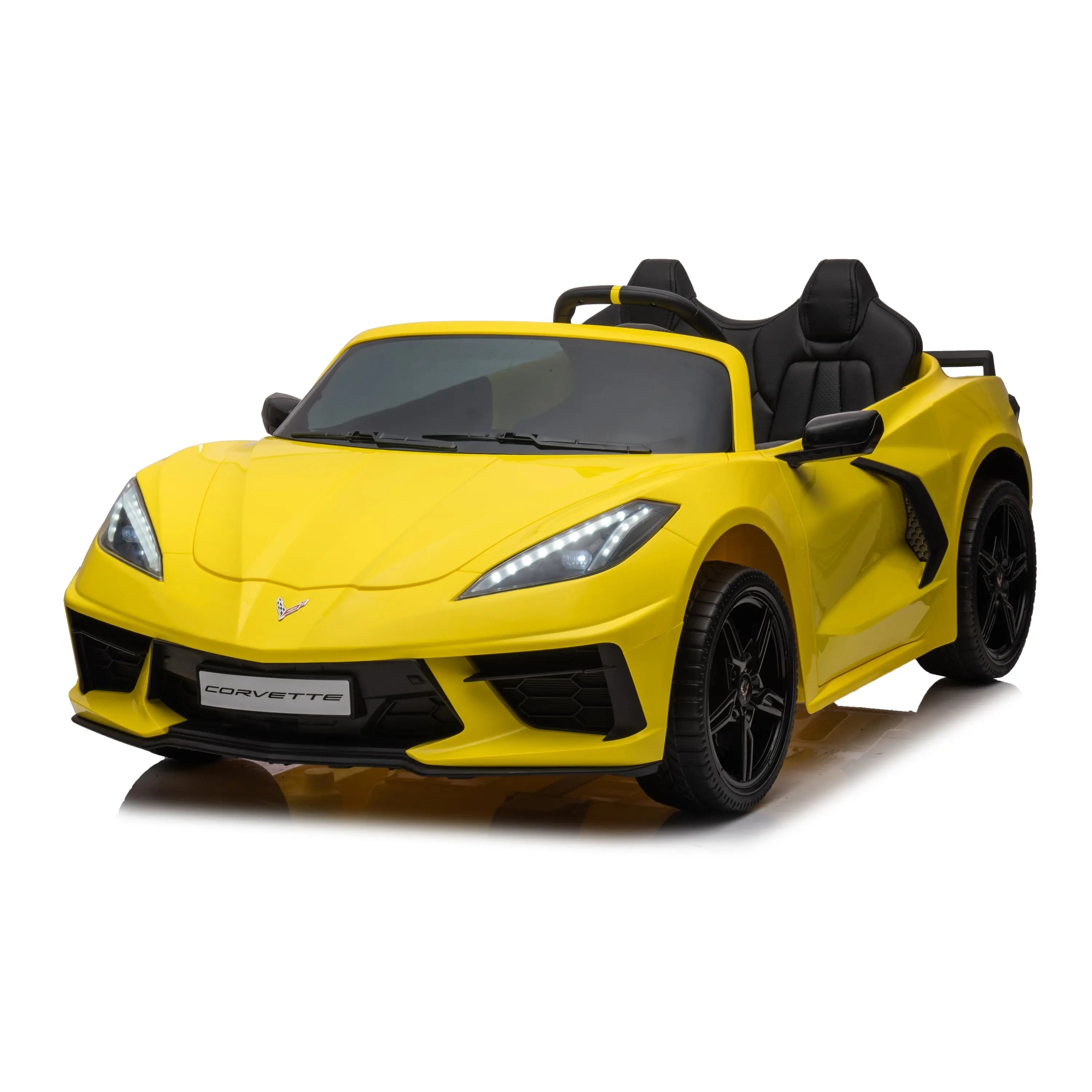Photo of 24V Chevrolet Corvette C8 2 Seater Ride on Car by Freddo Toys - Premium Electric Kids Cars for UTVs / Side by Sides