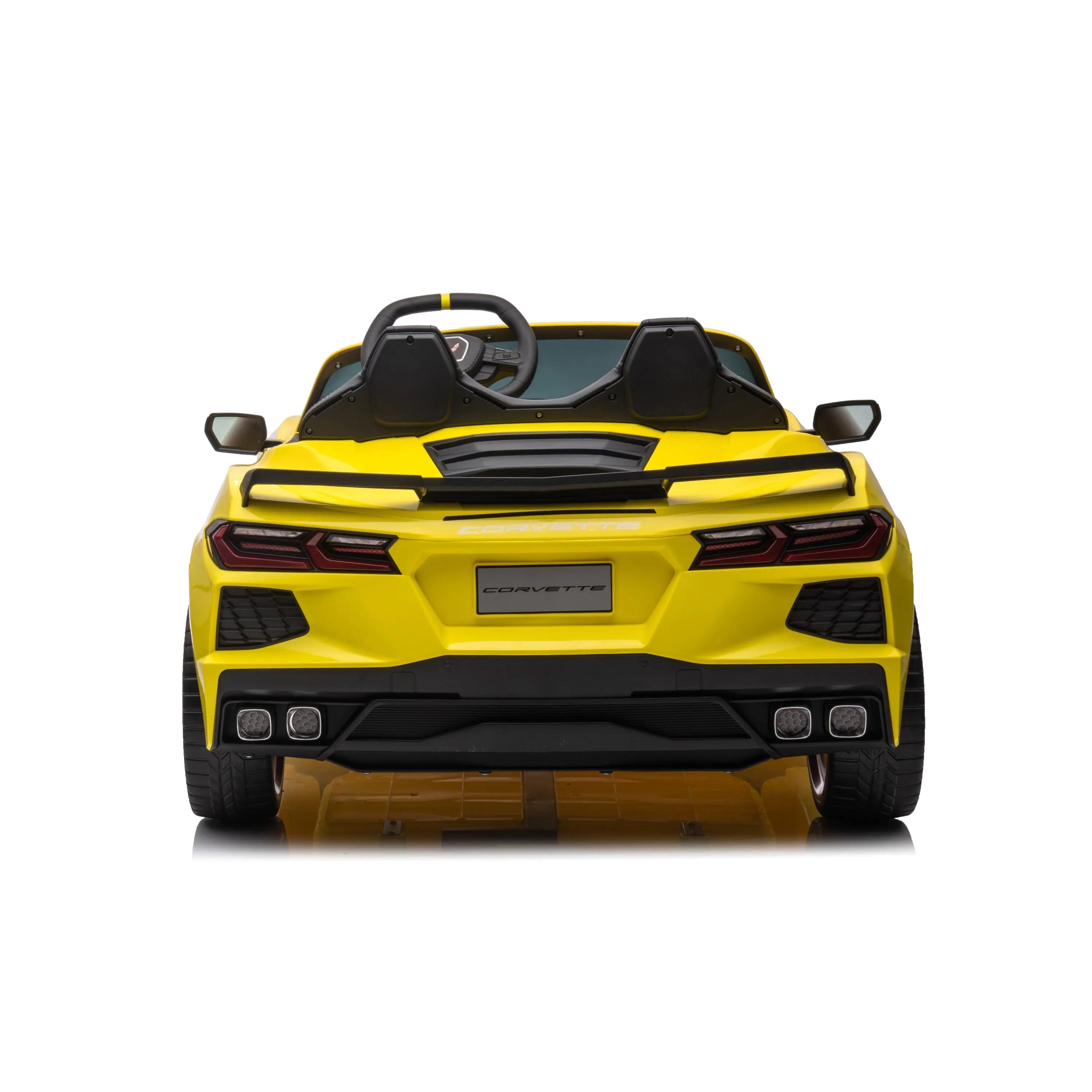 Photo of 24V Chevrolet Corvette C8 2 Seater Ride on Car by Freddo Toys - Premium Electric Kids Cars for UTVs / Side by Sides