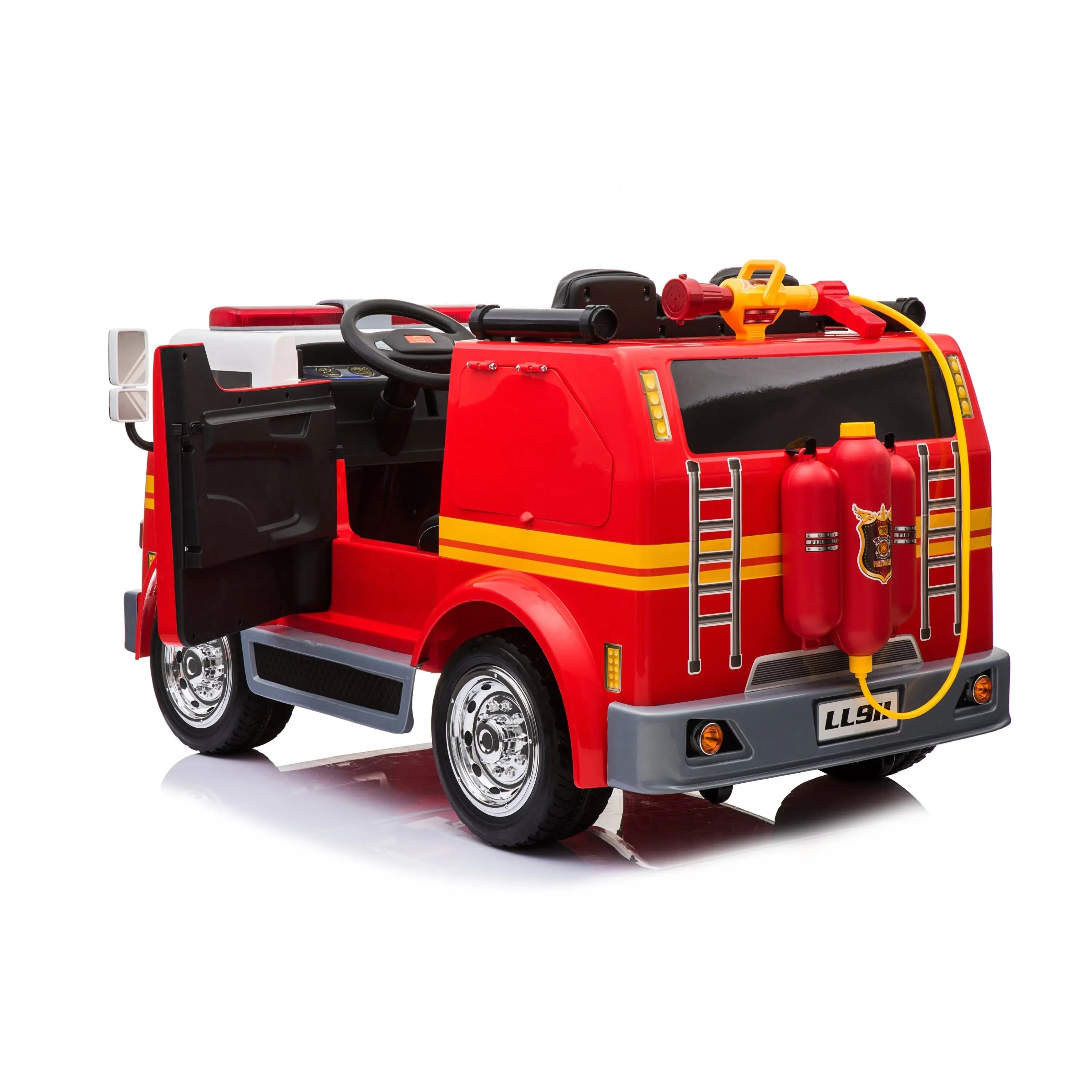 Photo of 24V Freddo Fire Truck 2-Seater Ride on by Freddo Toys - Premium Electric Kids Cars for UTVs / Side by Sides