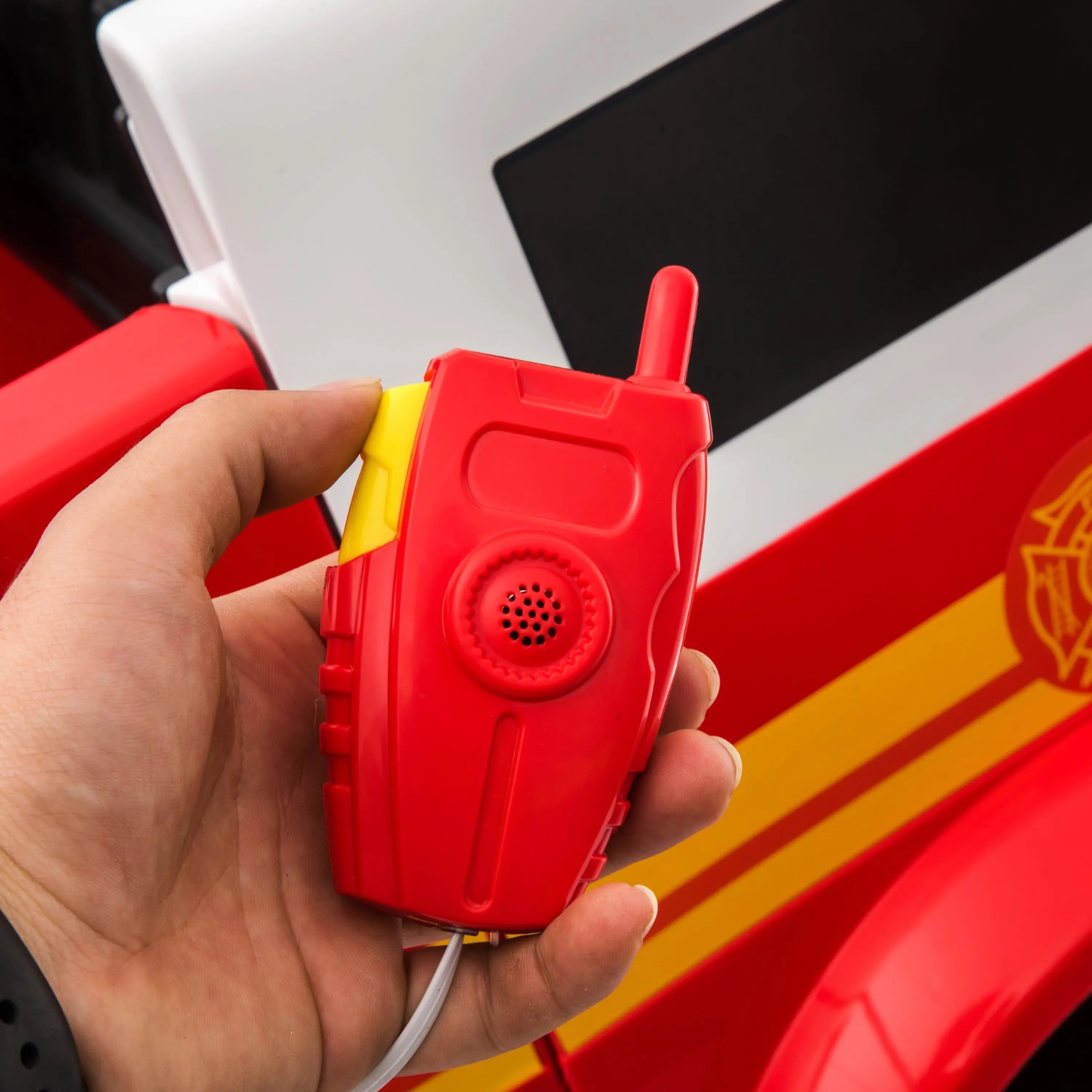 Photo of 24V Freddo Fire Truck 2-Seater Ride on by Freddo Toys - Premium Electric Kids Cars for UTVs / Side by Sides