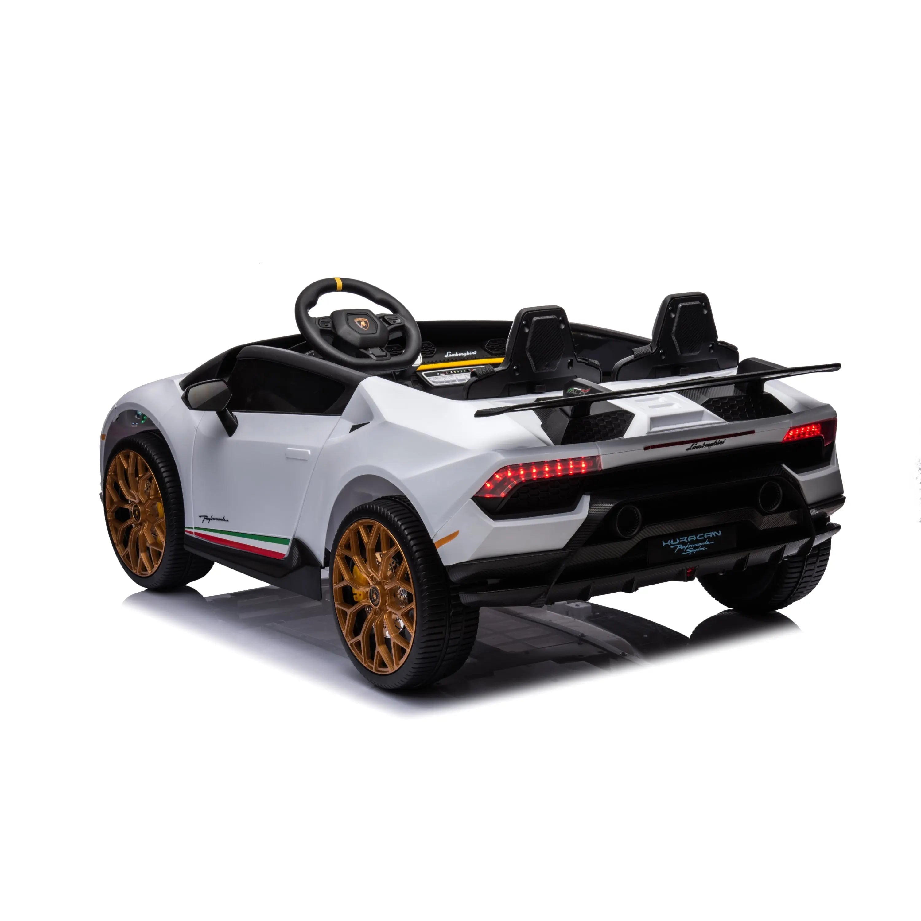 Photo of 24V Lamborghini Huracan 2 Seater Kids' Electric Ride-On by Freddo Toys - Premium Electric Kids Cars for UTVs / Side by Sides