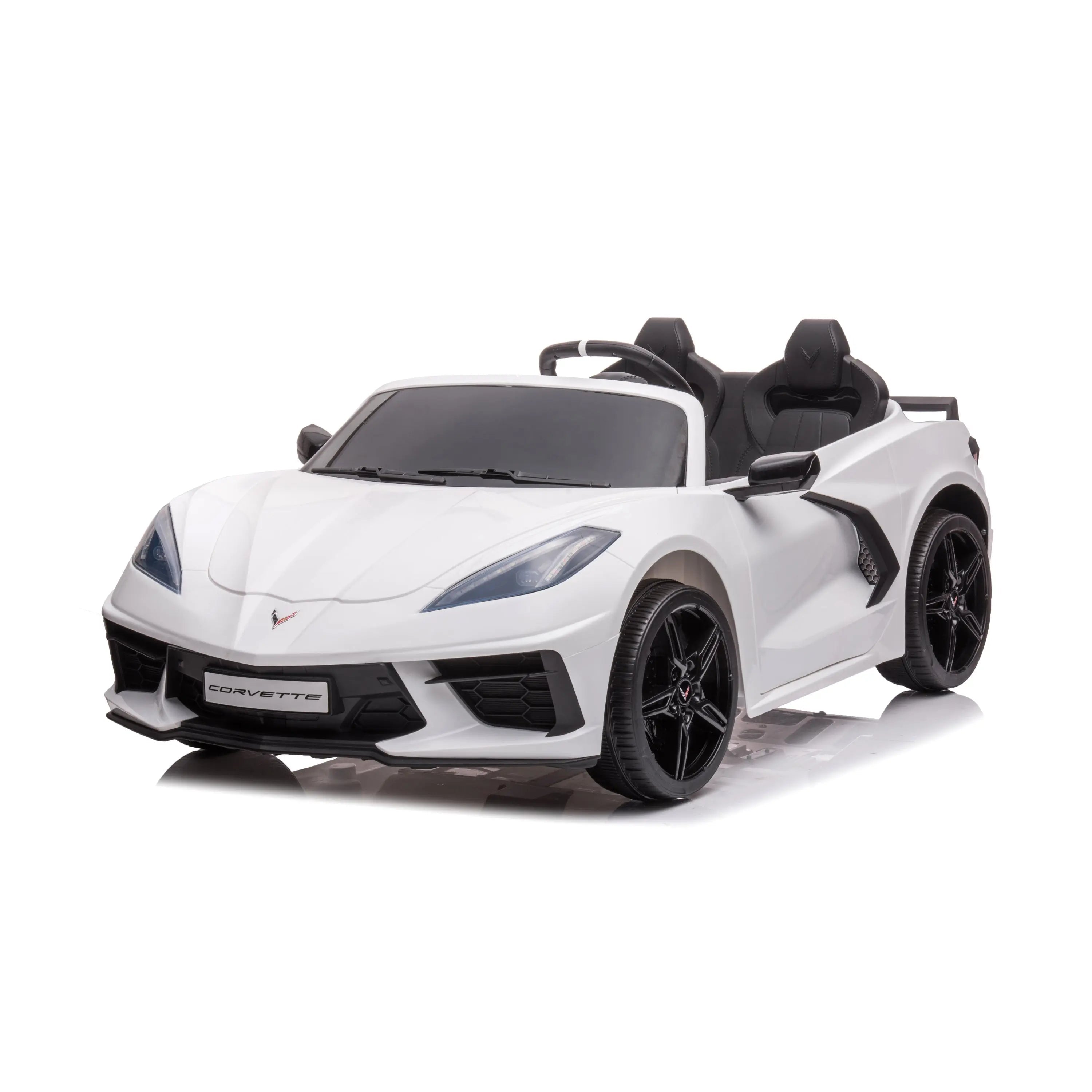 Photo of 24V Chevrolet Corvette C8 2 Seater Ride on Car by Freddo Toys - Premium Electric Kids Cars for UTVs / Side by Sides