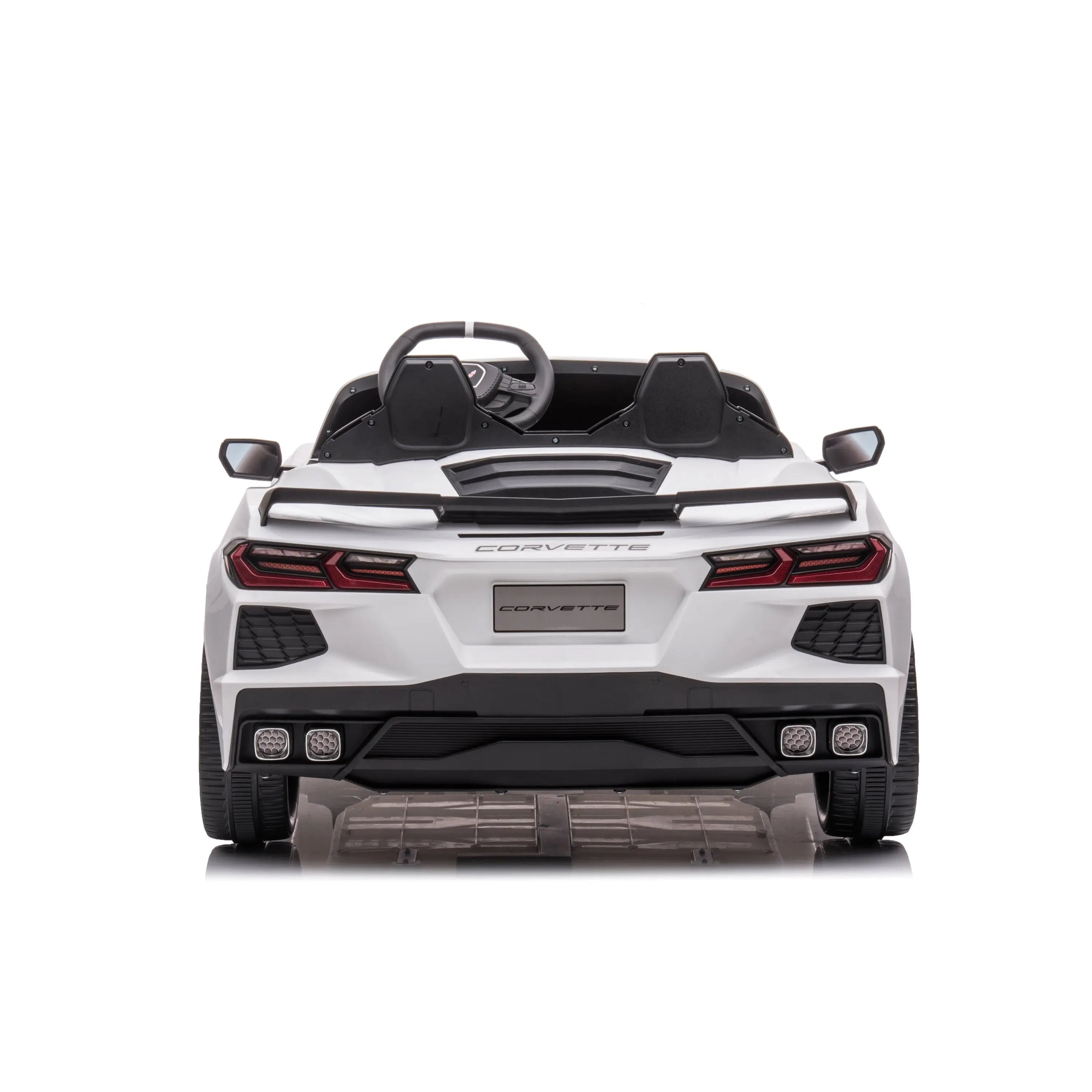 Photo of 24V Chevrolet Corvette C8 2 Seater Ride on Car by Freddo Toys - Premium Electric Kids Cars for UTVs / Side by Sides