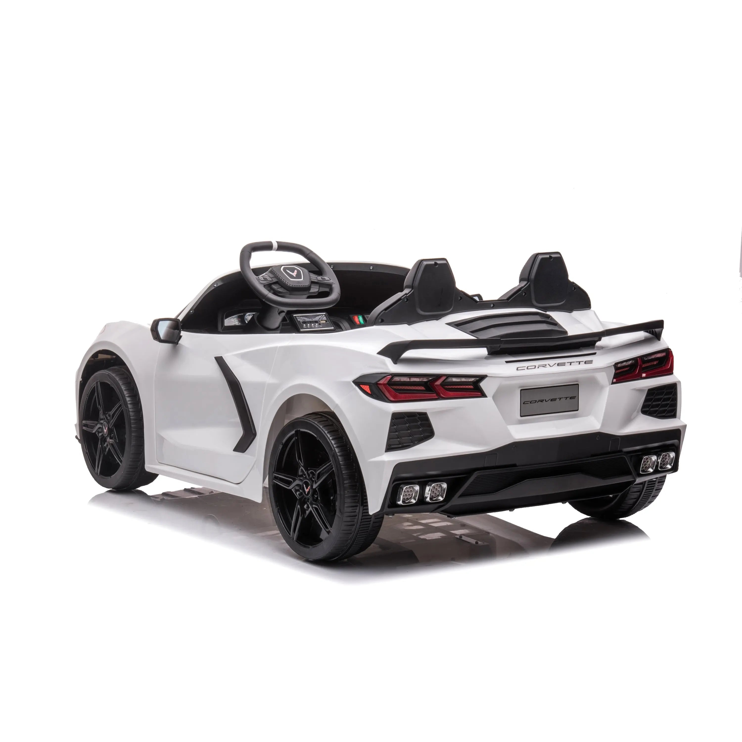 Photo of 24V Chevrolet Corvette C8 2 Seater Ride on Car by Freddo Toys - Premium Electric Kids Cars for UTVs / Side by Sides