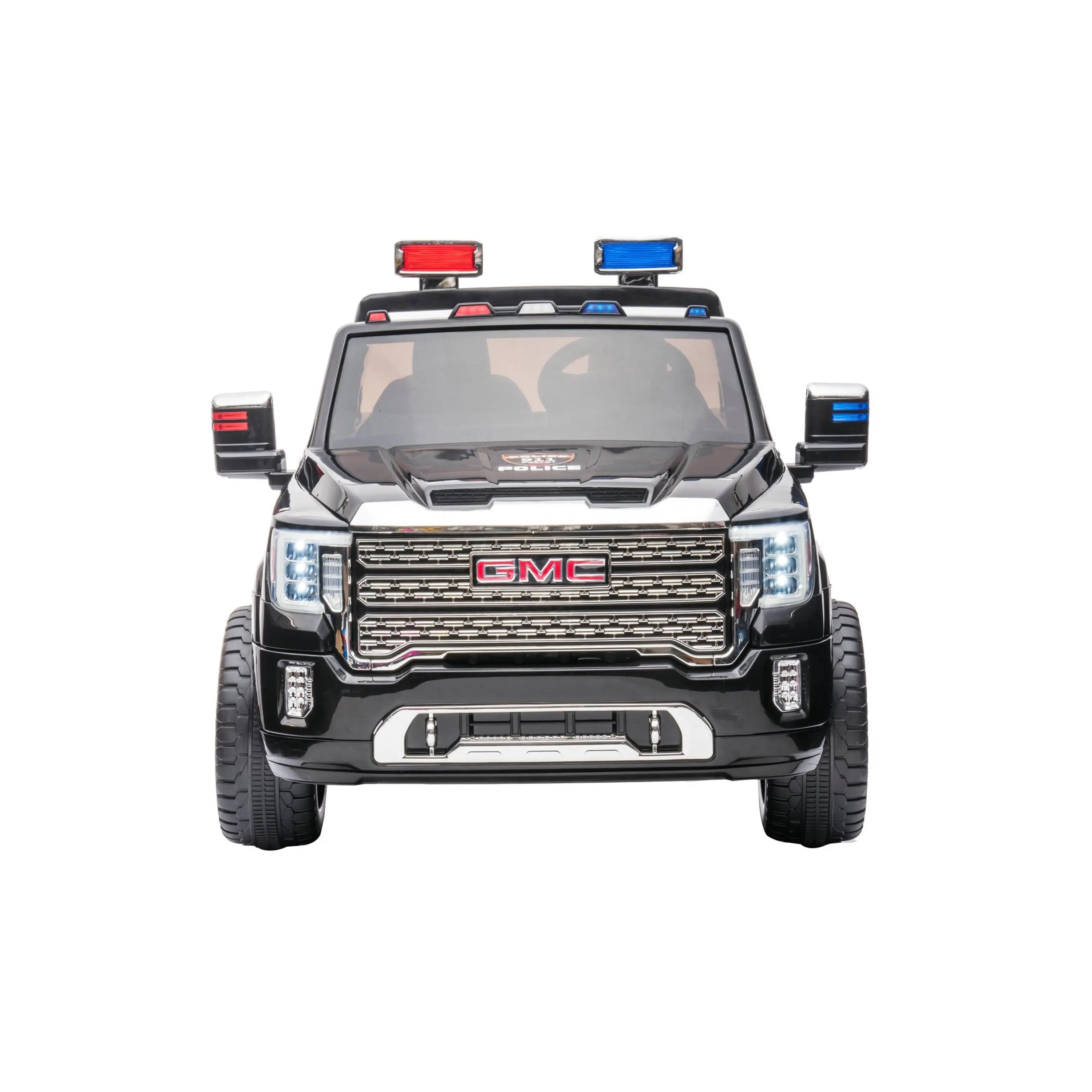 Photo of 24V GMC Sierra Denali 2 Seater Police Ride-On Truck by Freddo Toys - Premium Electric Kids Cars for UTVs / Side by Sides