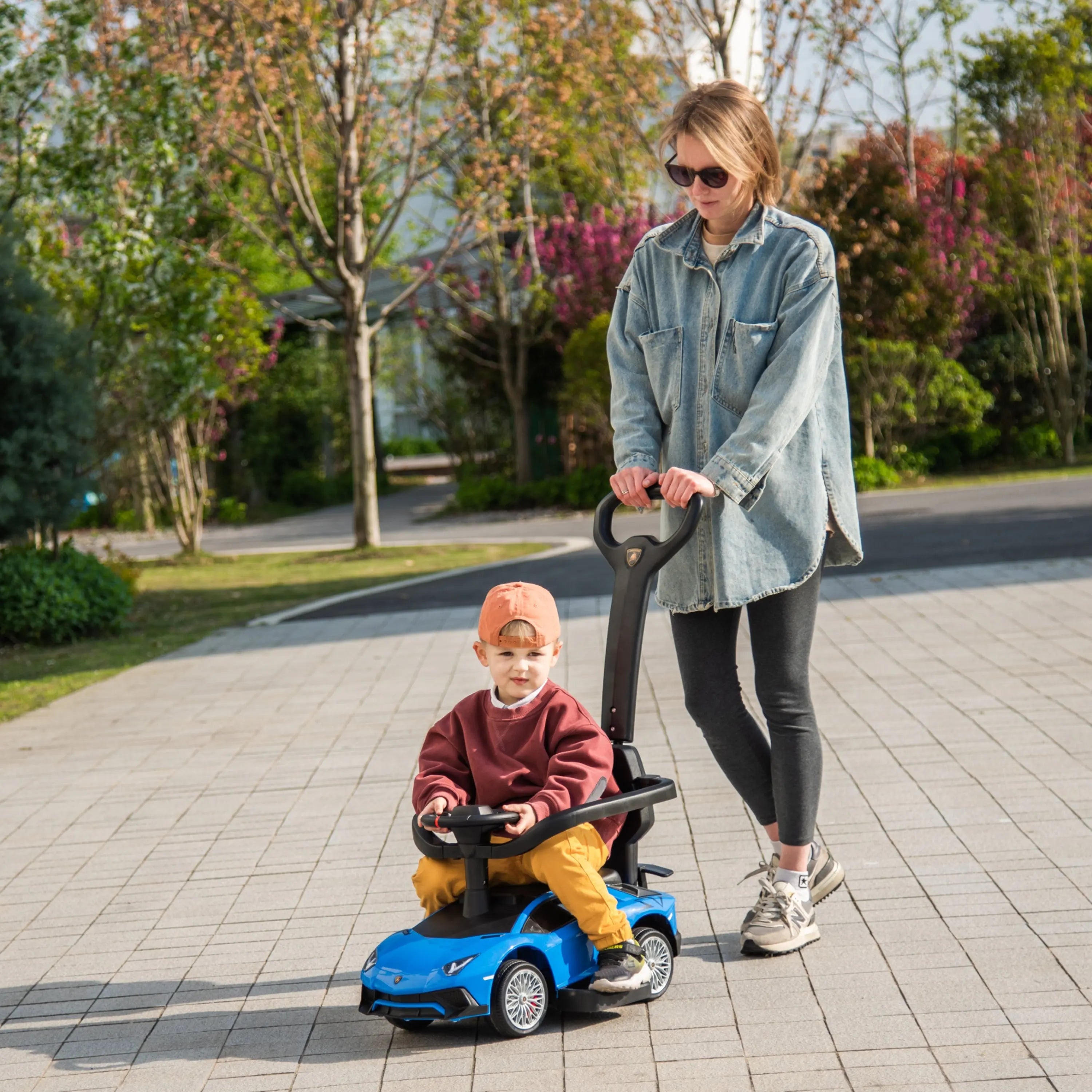 Photo of Lamborghini 3-in-1 Kids Push Ride On Toy Car by Freddo Toys - Premium Toys for UTVs / Side by Sides