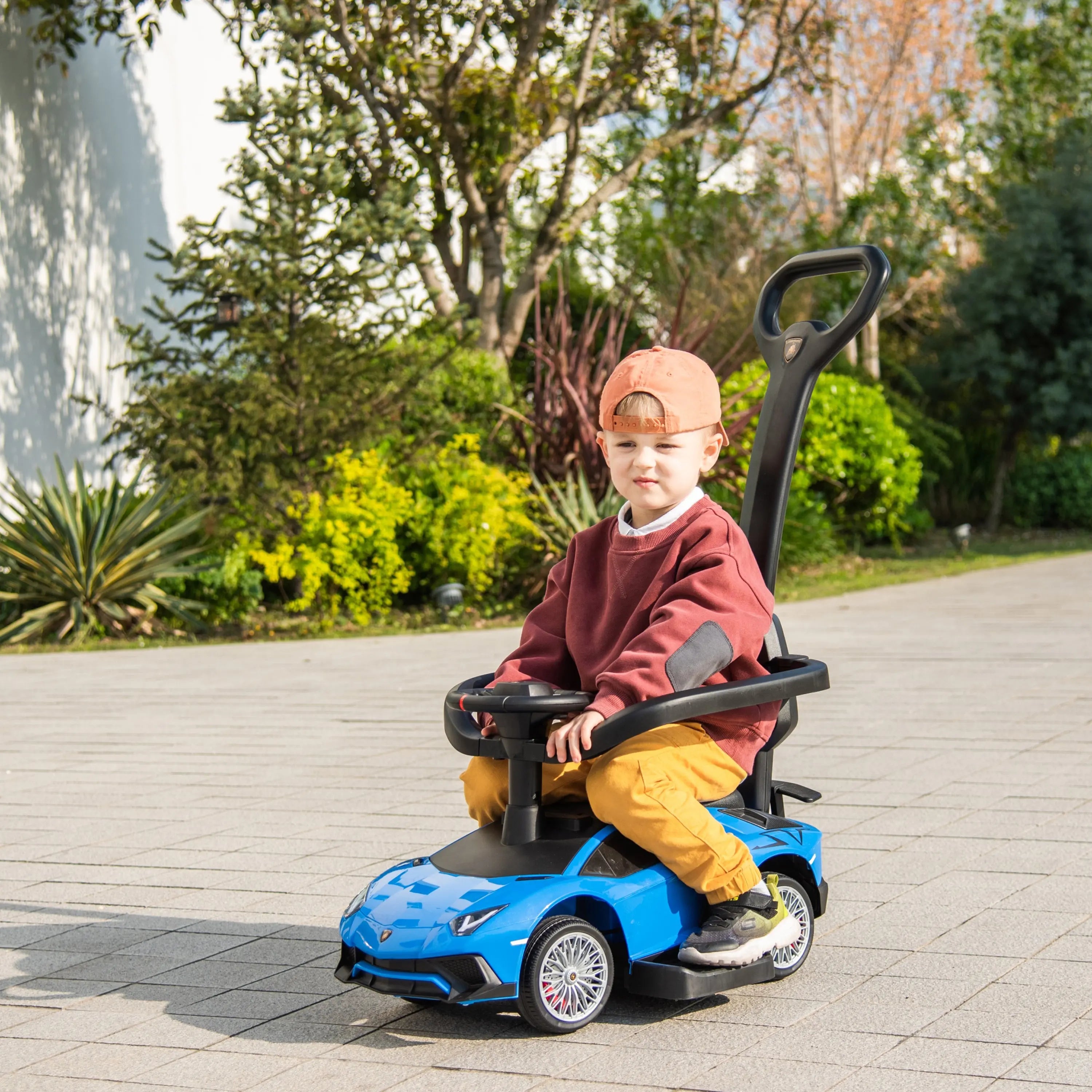 Photo of Lamborghini 3-in-1 Kids Push Ride On Toy Car by Freddo Toys - Premium Toys for UTVs / Side by Sides