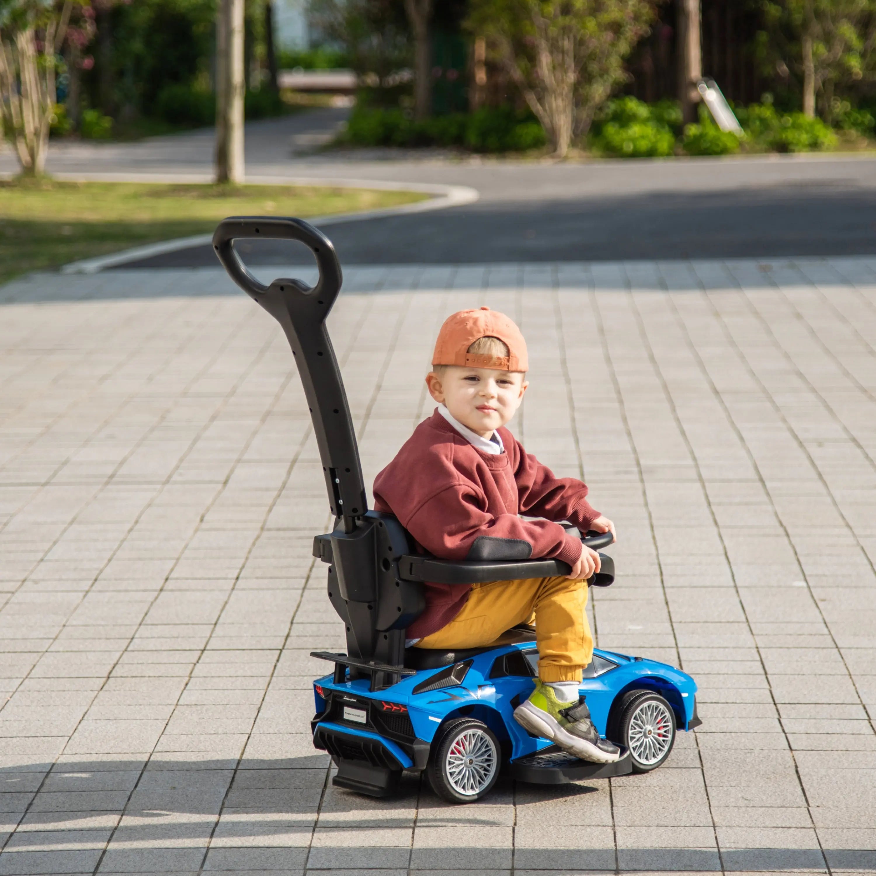 Photo of Lamborghini 3-in-1 Kids Push Ride On Toy Car by Freddo Toys - Premium Toys for UTVs / Side by Sides
