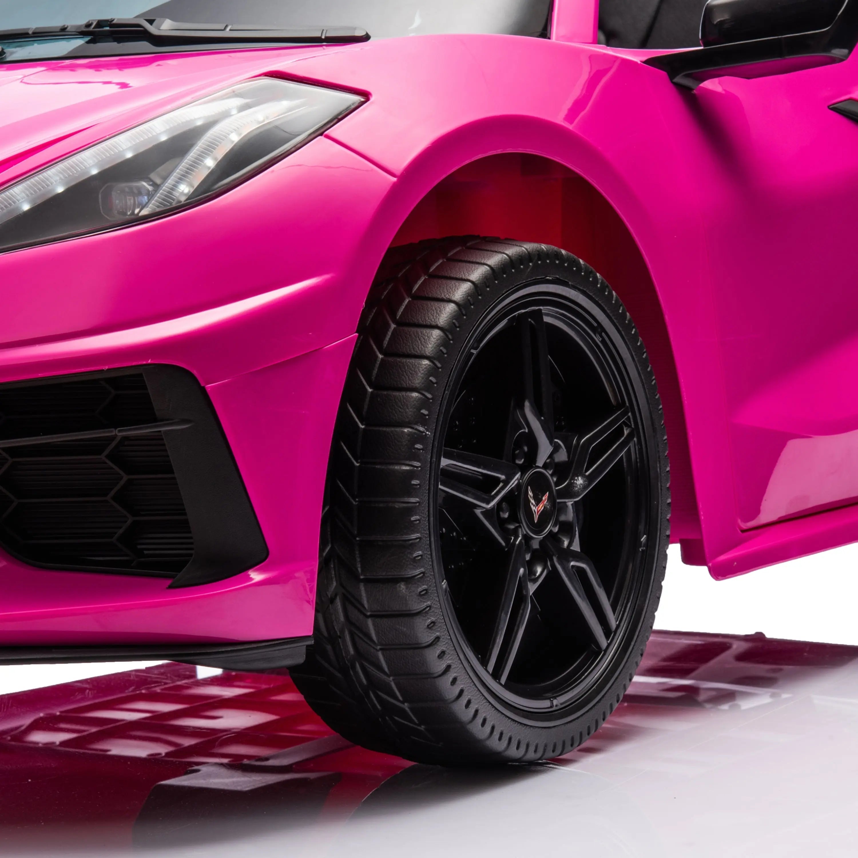 Photo of 24V Chevrolet Corvette C8 2 Seater Ride on Car by Freddo Toys - Premium Electric Kids Cars for UTVs / Side by Sides