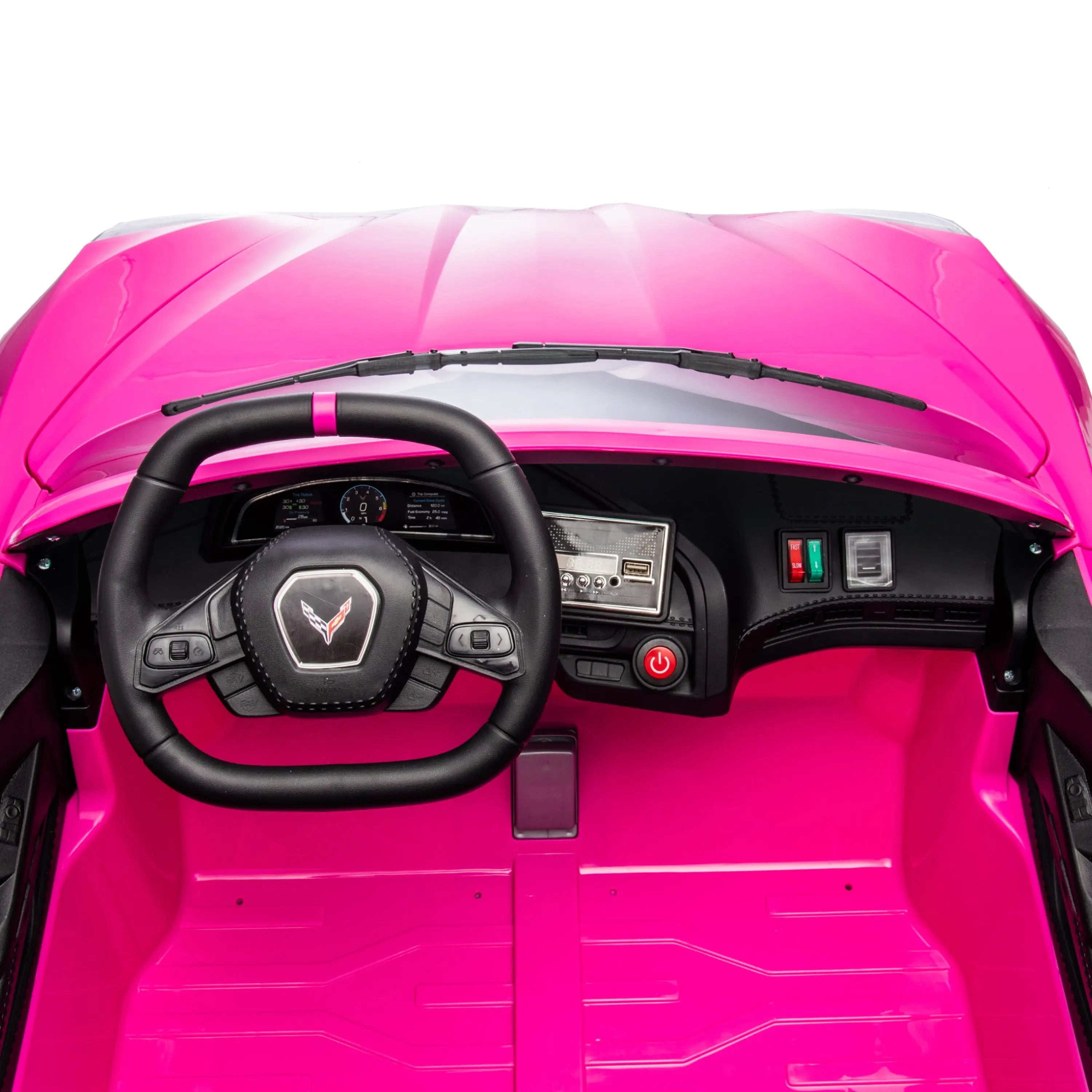 Photo of 24V Chevrolet Corvette C8 2 Seater Ride on Car by Freddo Toys - Premium Electric Kids Cars for UTVs / Side by Sides