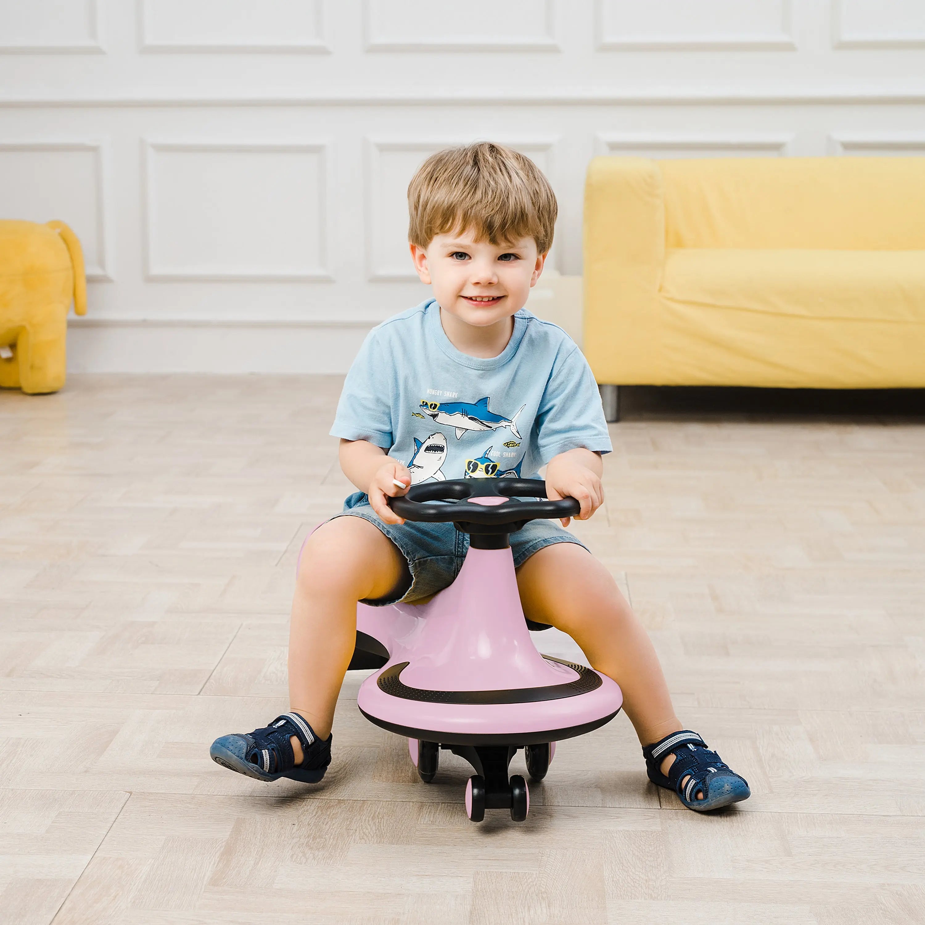 Photo of Freddo Toys Swing Car with Flashing Wheels by Freddo Toys - Premium Toys for UTVs / Side by Sides