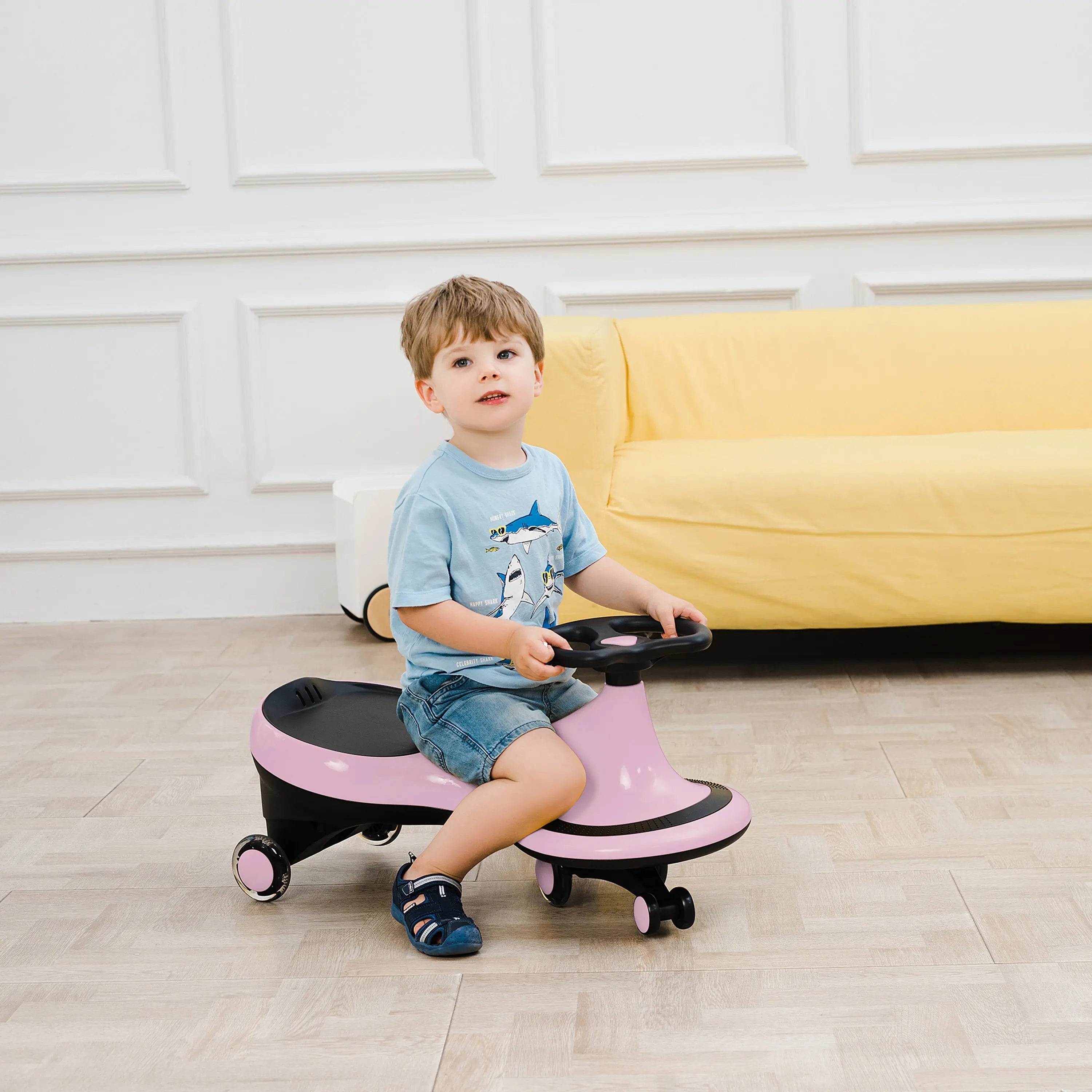 Photo of Freddo Toys Swing Car with Flashing Wheels by Freddo Toys - Premium Toys for UTVs / Side by Sides