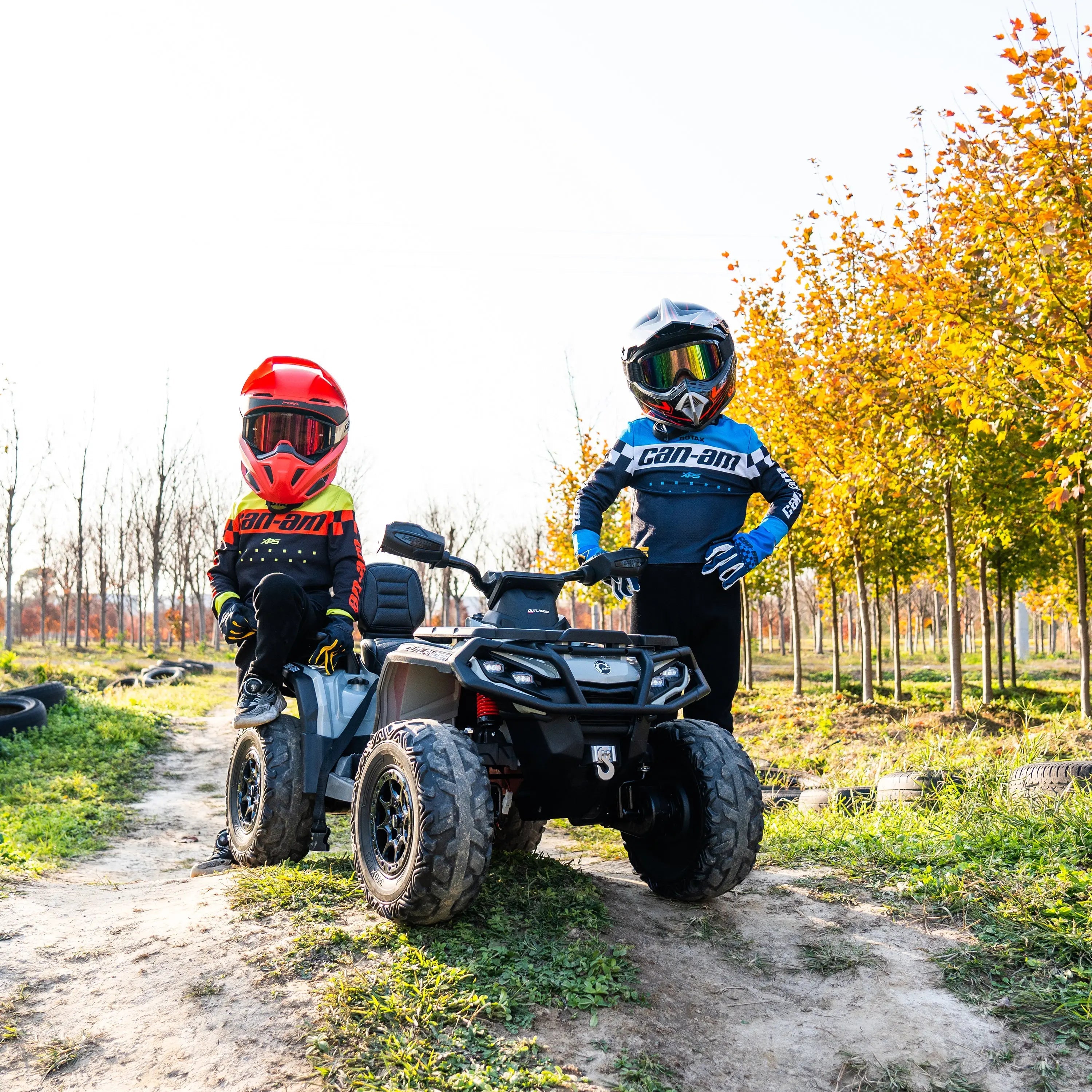Photo of Can-Am Outlander 24V Ride on ATV by Freddo Toys - Premium Electric Kids Cars for UTVs / Side by Sides