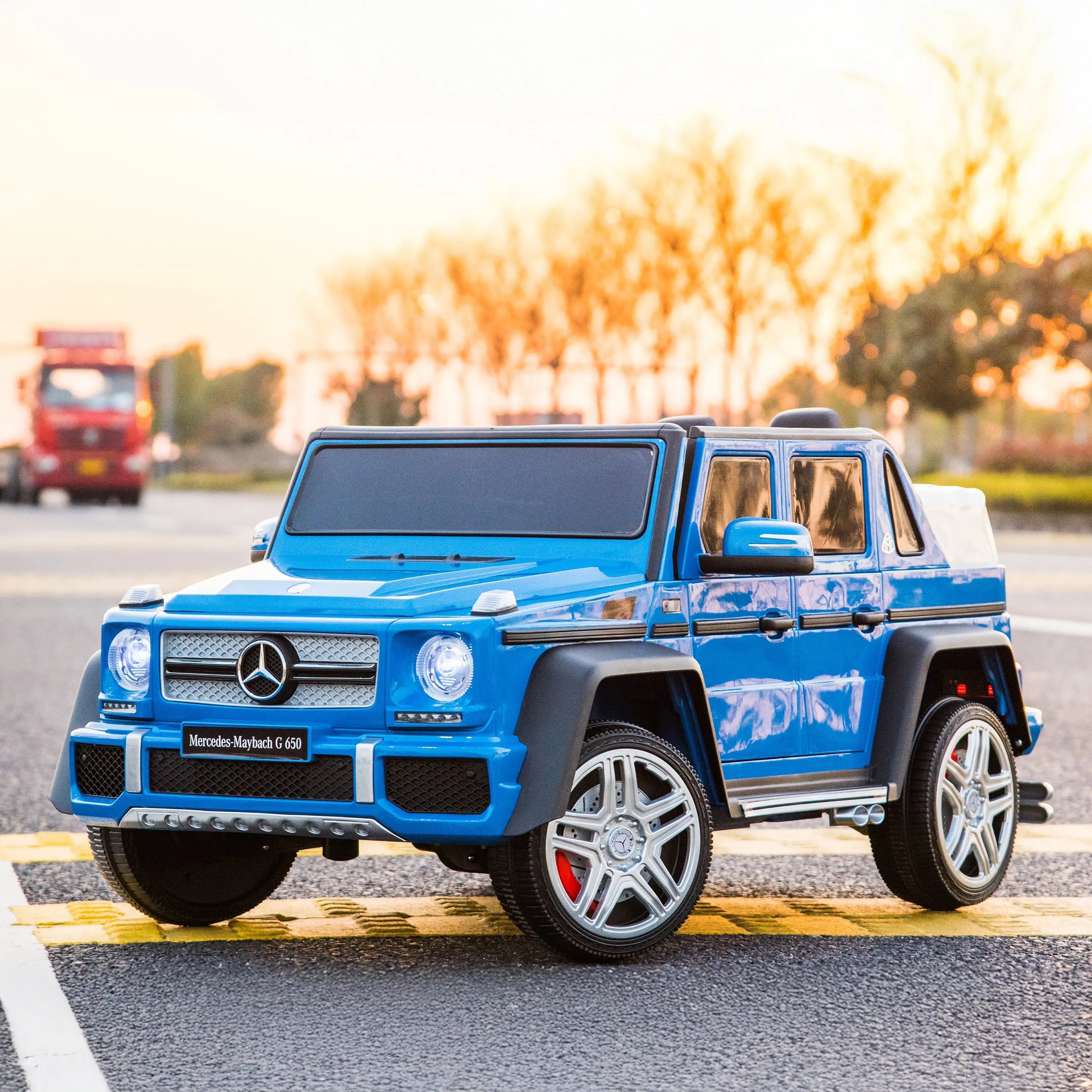 Photo of 12V Mercedes Maybach G650 Landaulet 1 Seater by Freddo Toys - Premium Ride On Cars for UTVs / Side by Sides
