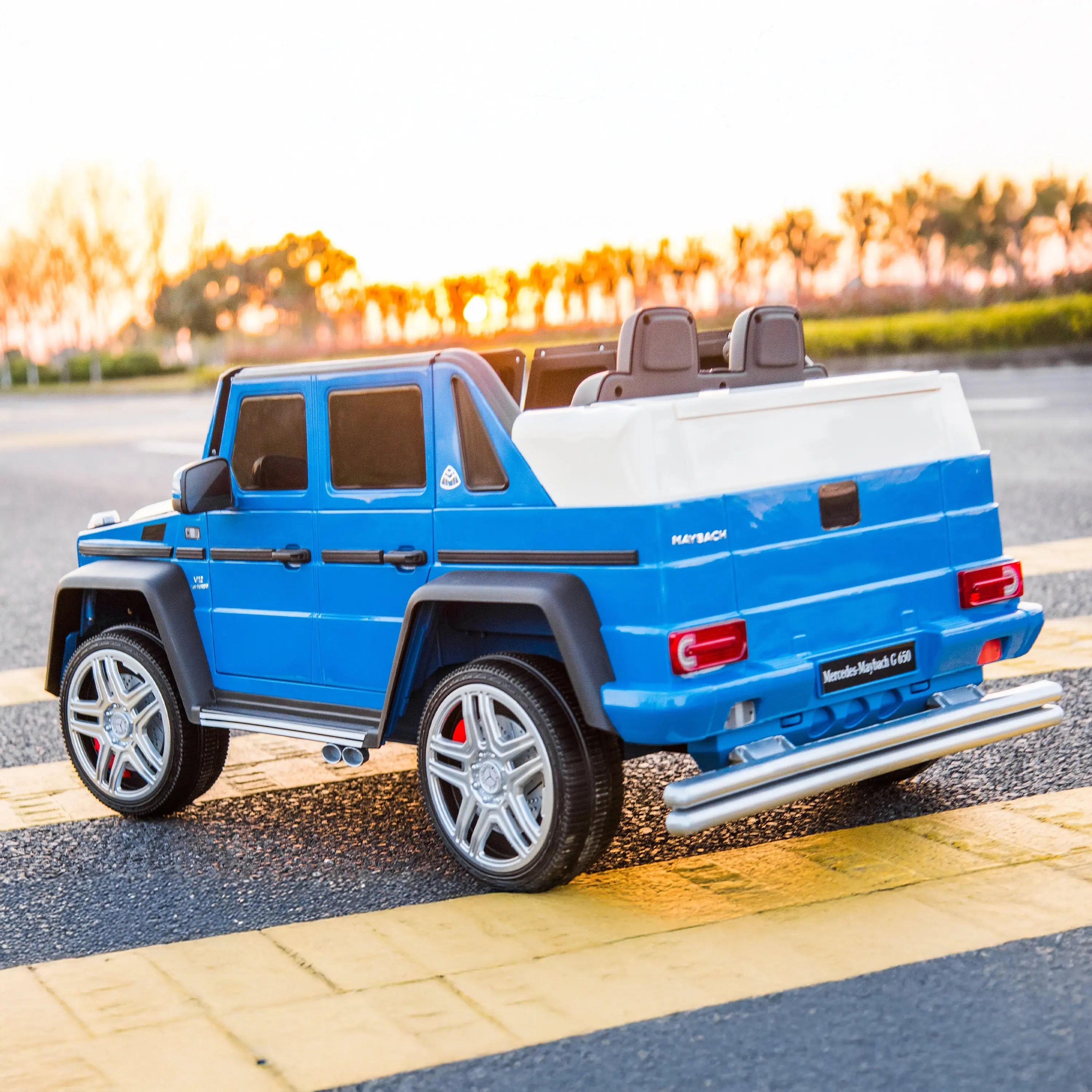Photo of 12V Mercedes Maybach G650 Landaulet 1 Seater by Freddo Toys - Premium Ride On Cars for UTVs / Side by Sides