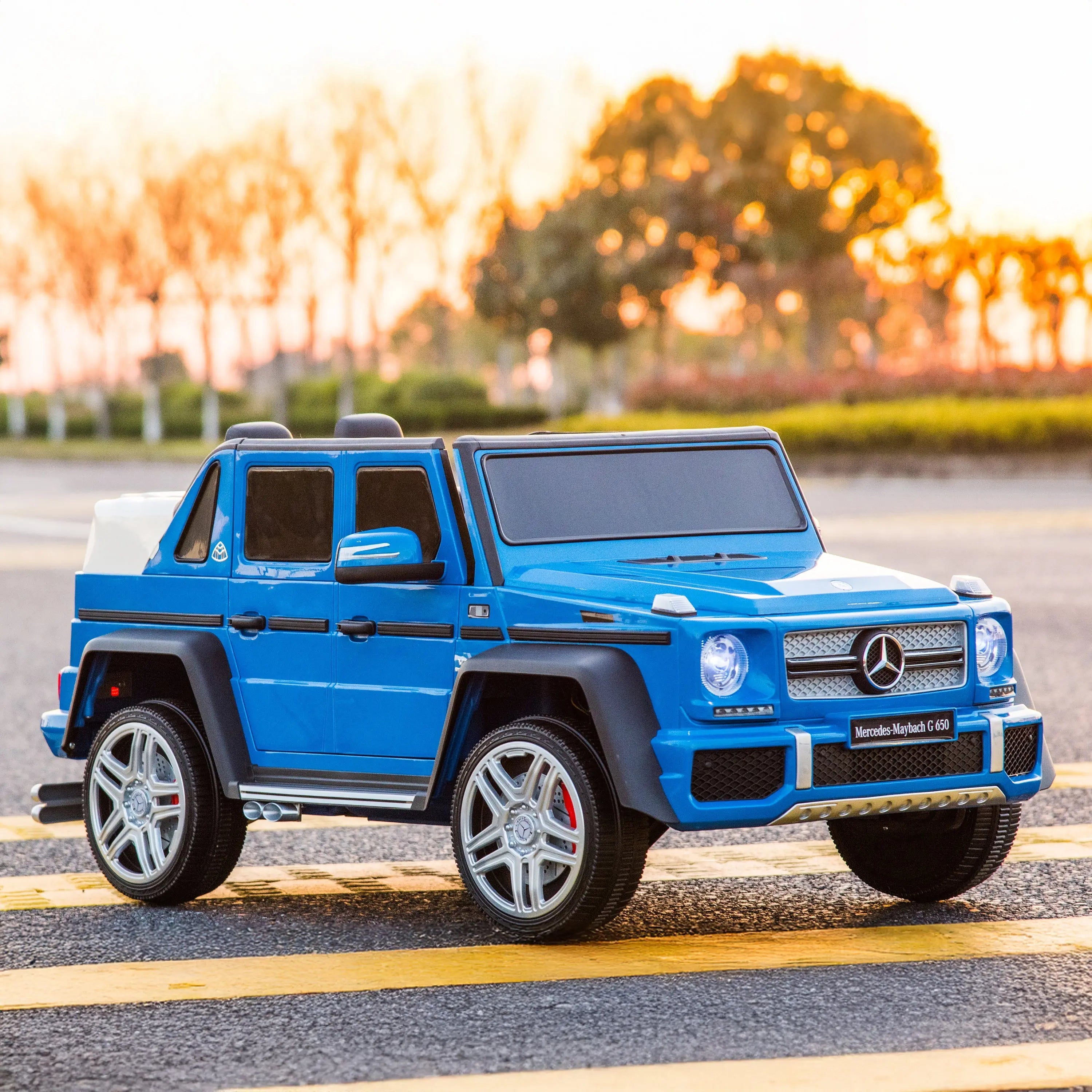 Photo of 12V Mercedes Maybach G650 Landaulet 1 Seater by Freddo Toys - Premium Ride On Cars for UTVs / Side by Sides