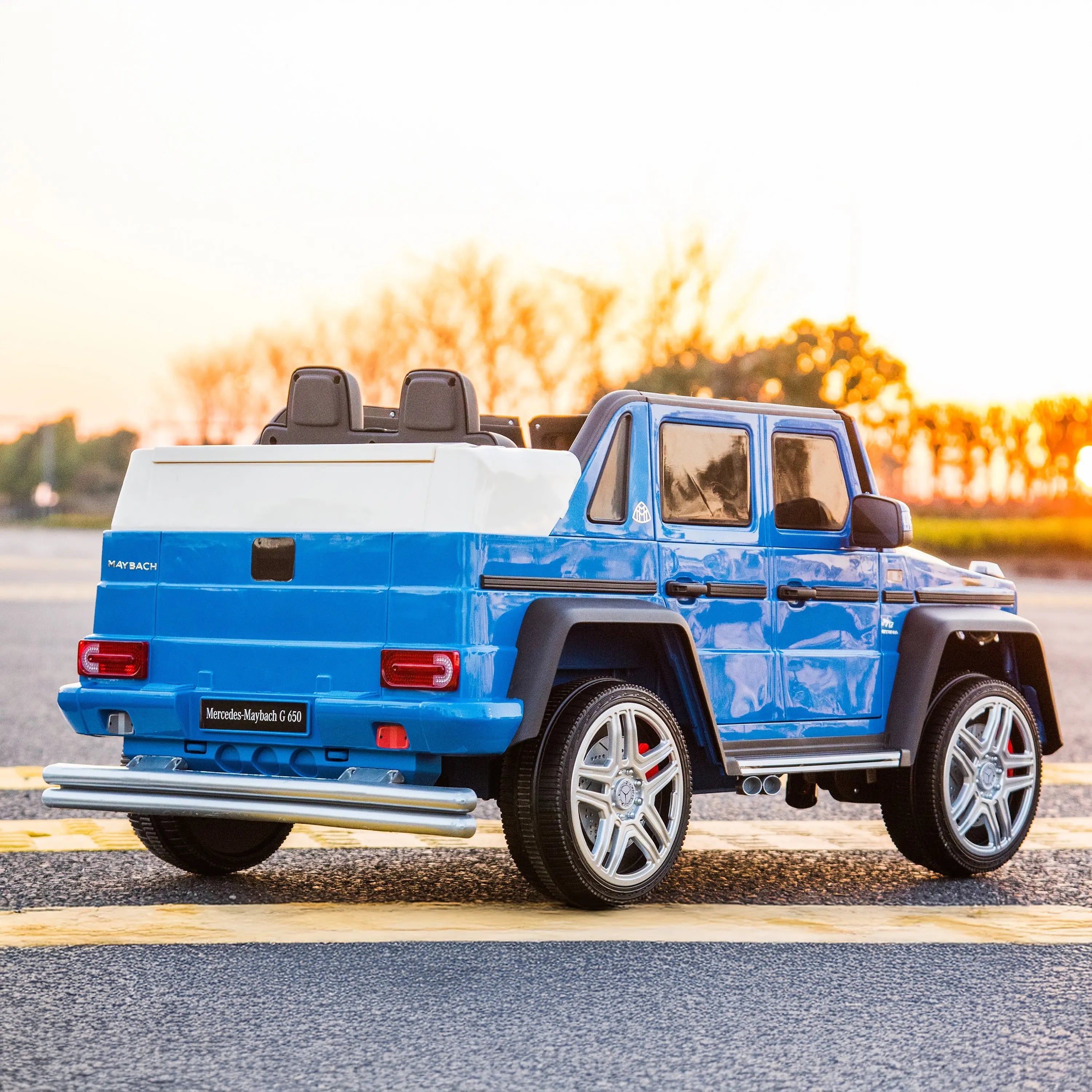 Photo of 12V Mercedes Maybach G650 Landaulet 1 Seater by Freddo Toys - Premium Ride On Cars for UTVs / Side by Sides