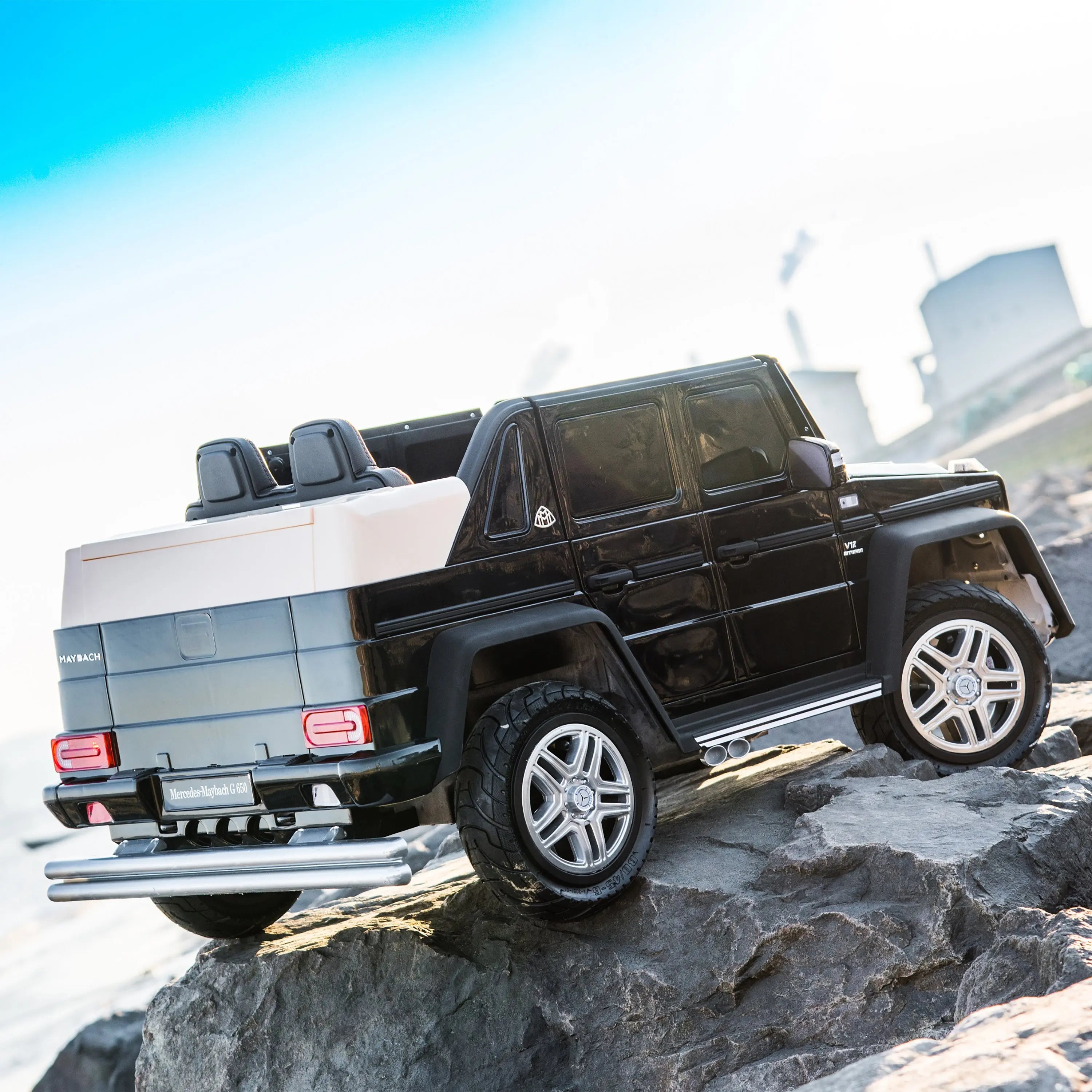 Photo of 12V Mercedes Maybach G650 Landaulet 1 Seater by Freddo Toys - Premium Ride On Cars for UTVs / Side by Sides