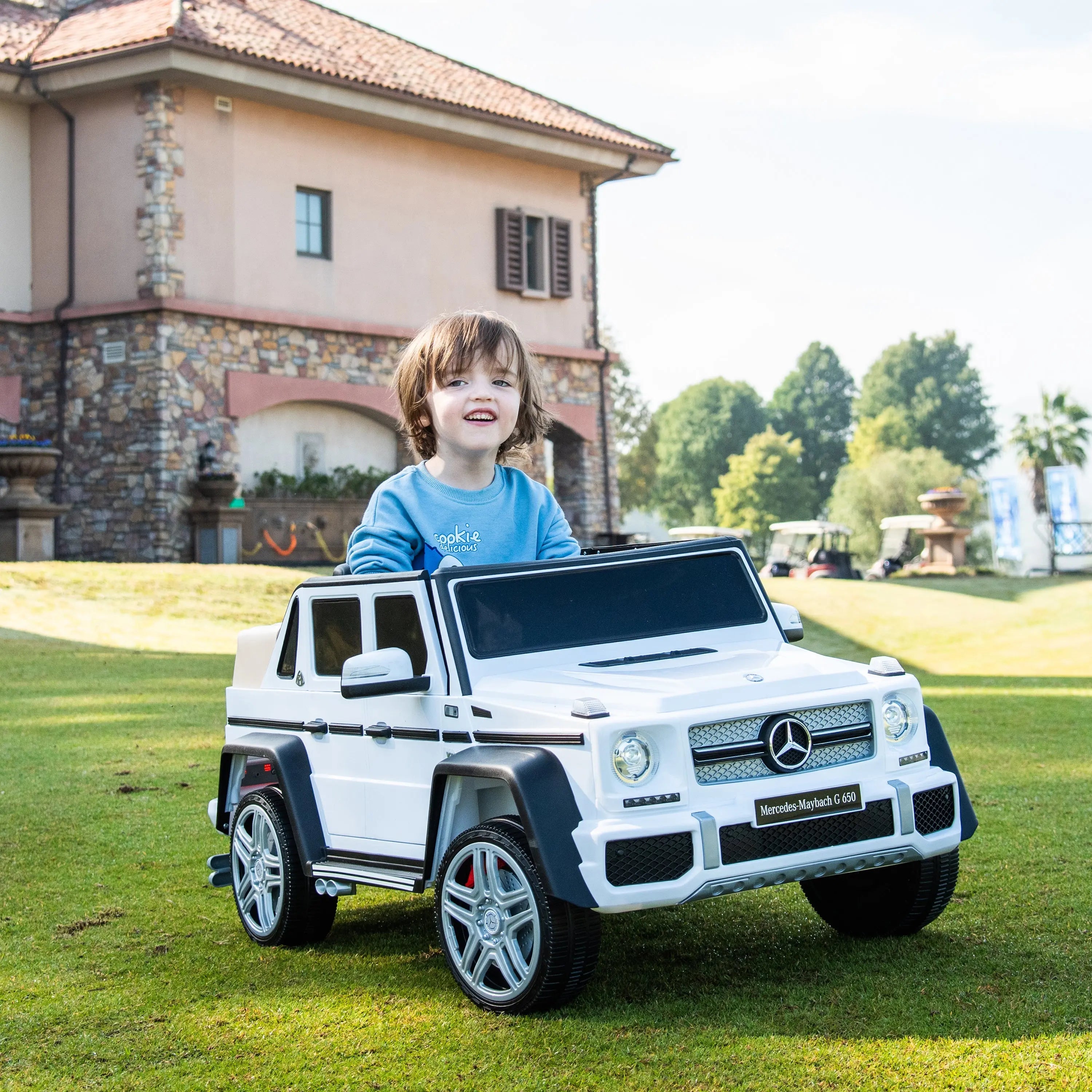 Photo of 12V Mercedes Maybach G650 Landaulet 1 Seater by Freddo Toys - Premium Ride On Cars for UTVs / Side by Sides